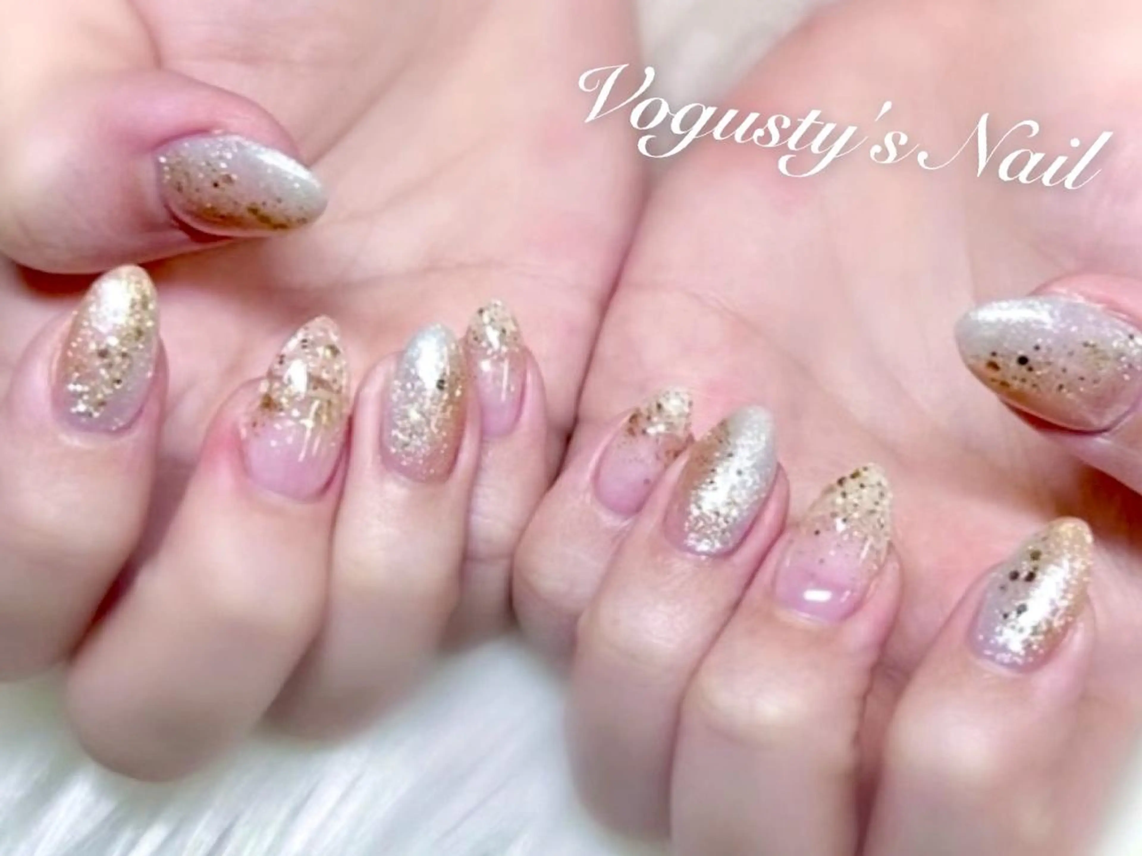 【オフあり】選べるキラキラ✨ニュアンスネイル18種類💅(色変え不可)の写真
