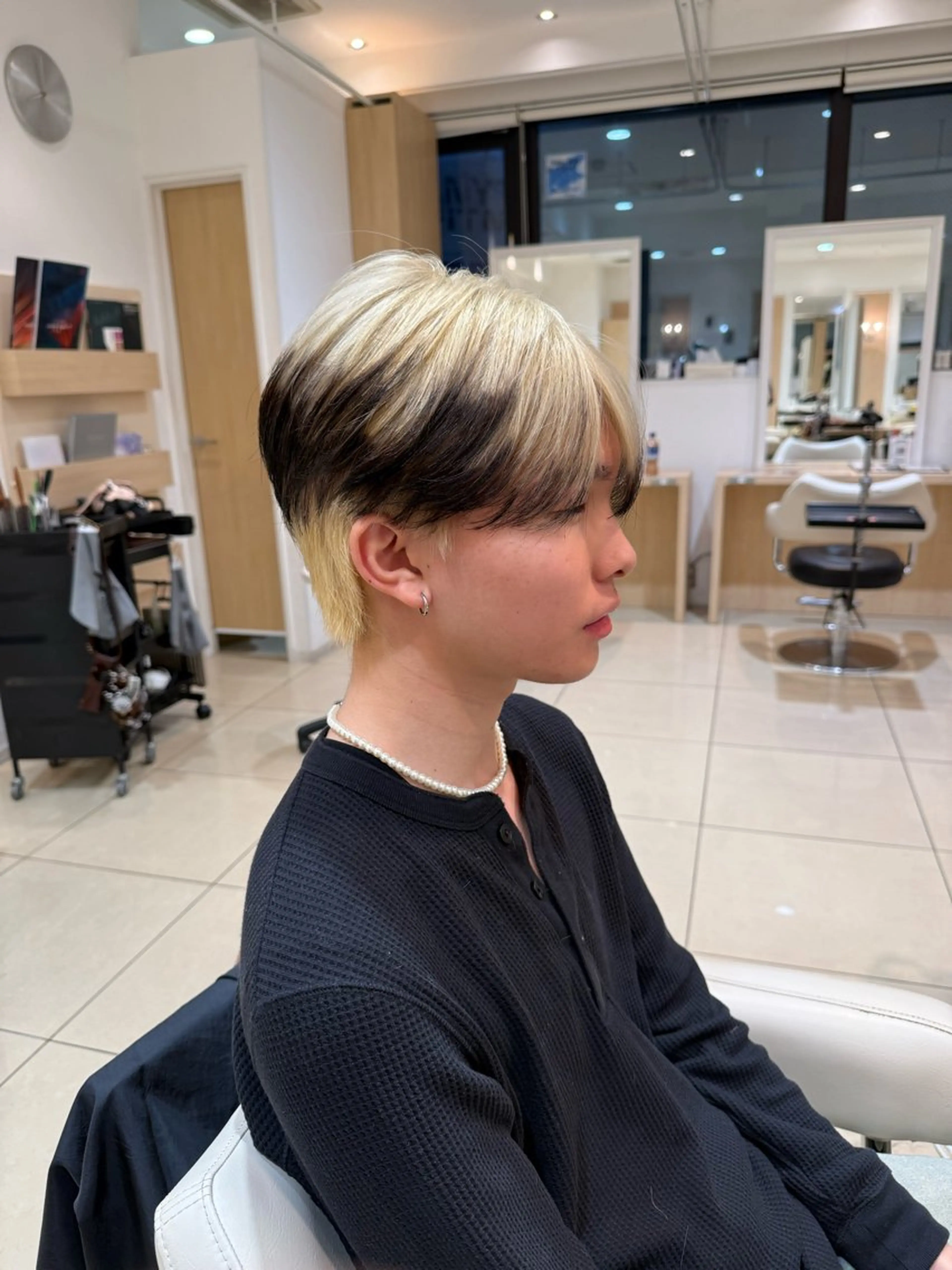 ショート カラー メンズ カット ヘアカラー メンズ特化型美容師 栗山勇人のヘアスタイル