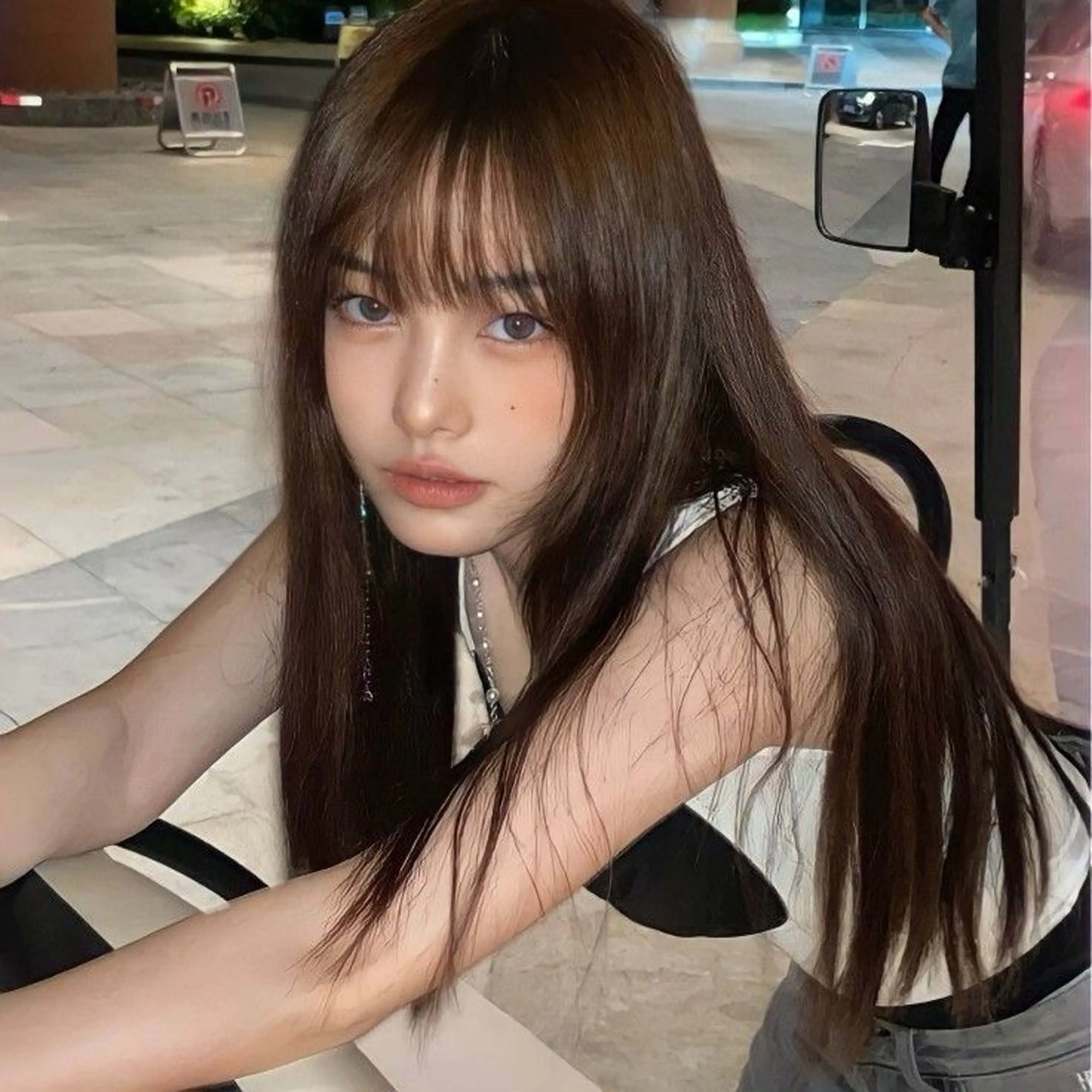 ロング ヘアカラー トリートメント 大人っぽ中韓レディ ヘア🤍MAOのヘアスタイル