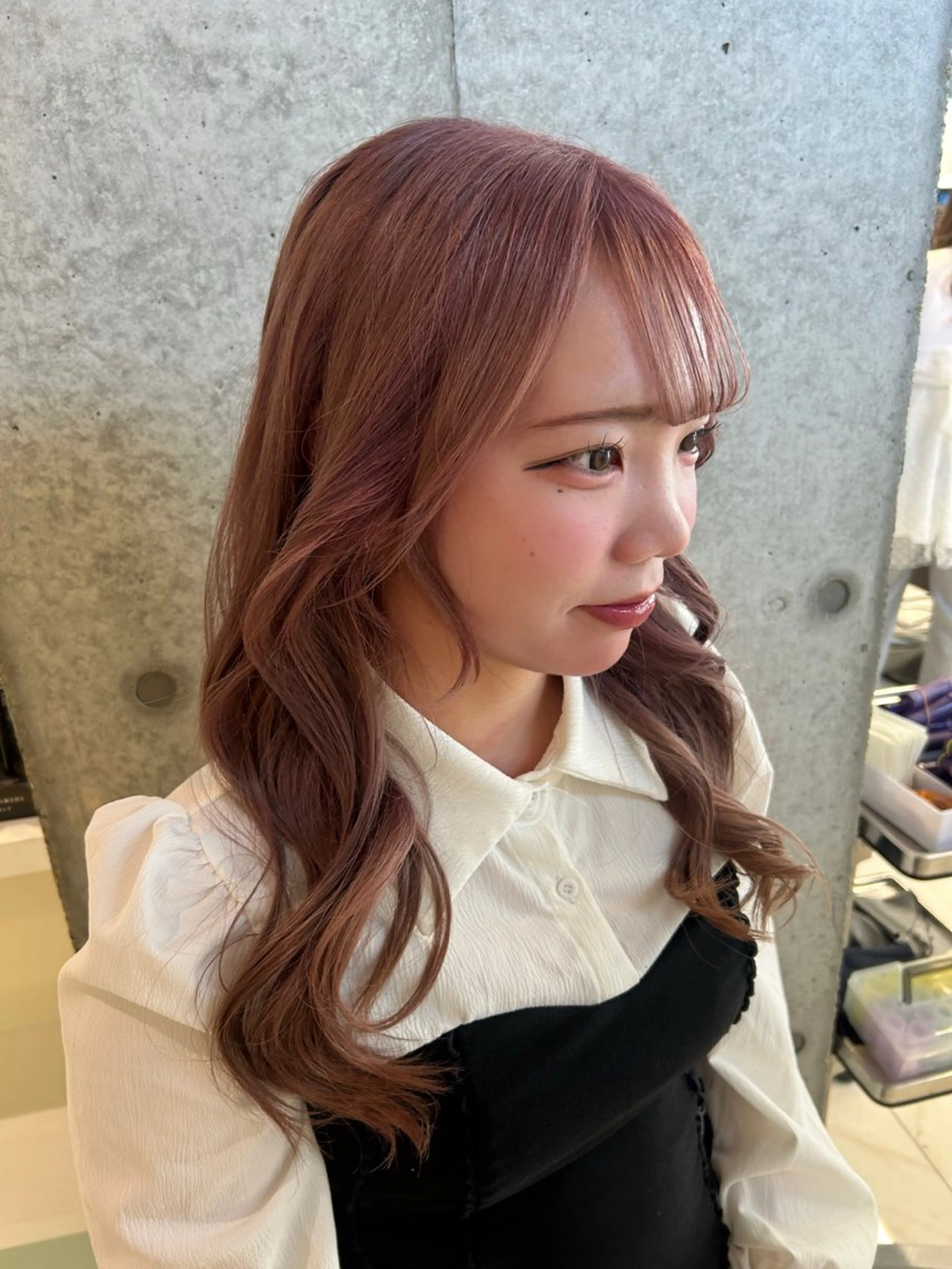 ロング ️💜akari💜 ハイトーン/レイヤーのヘアスタイル