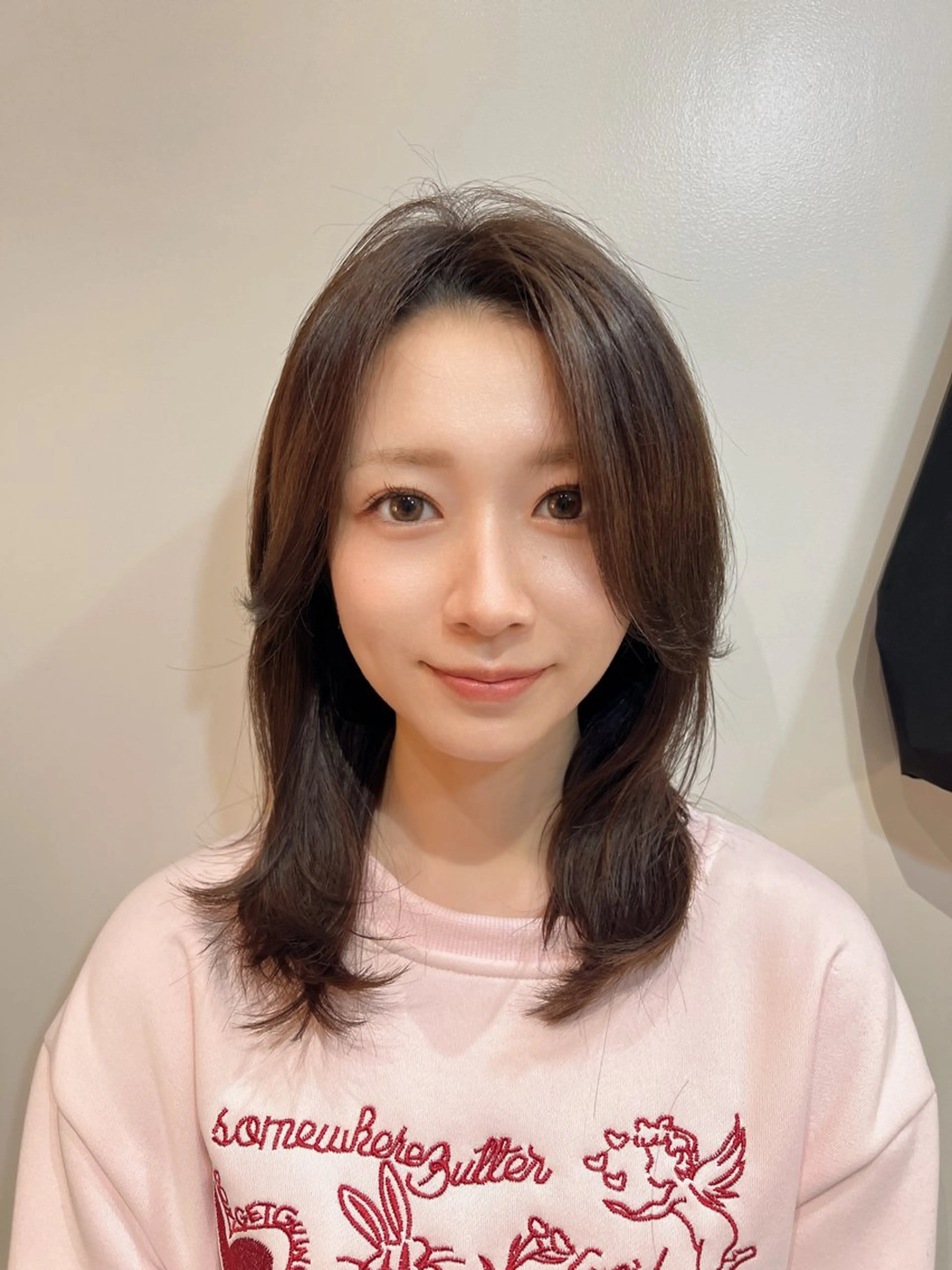 セミロング カット ヘアカラー トリートメント パーソナルカラー lapiax阿部のヘアスタイル