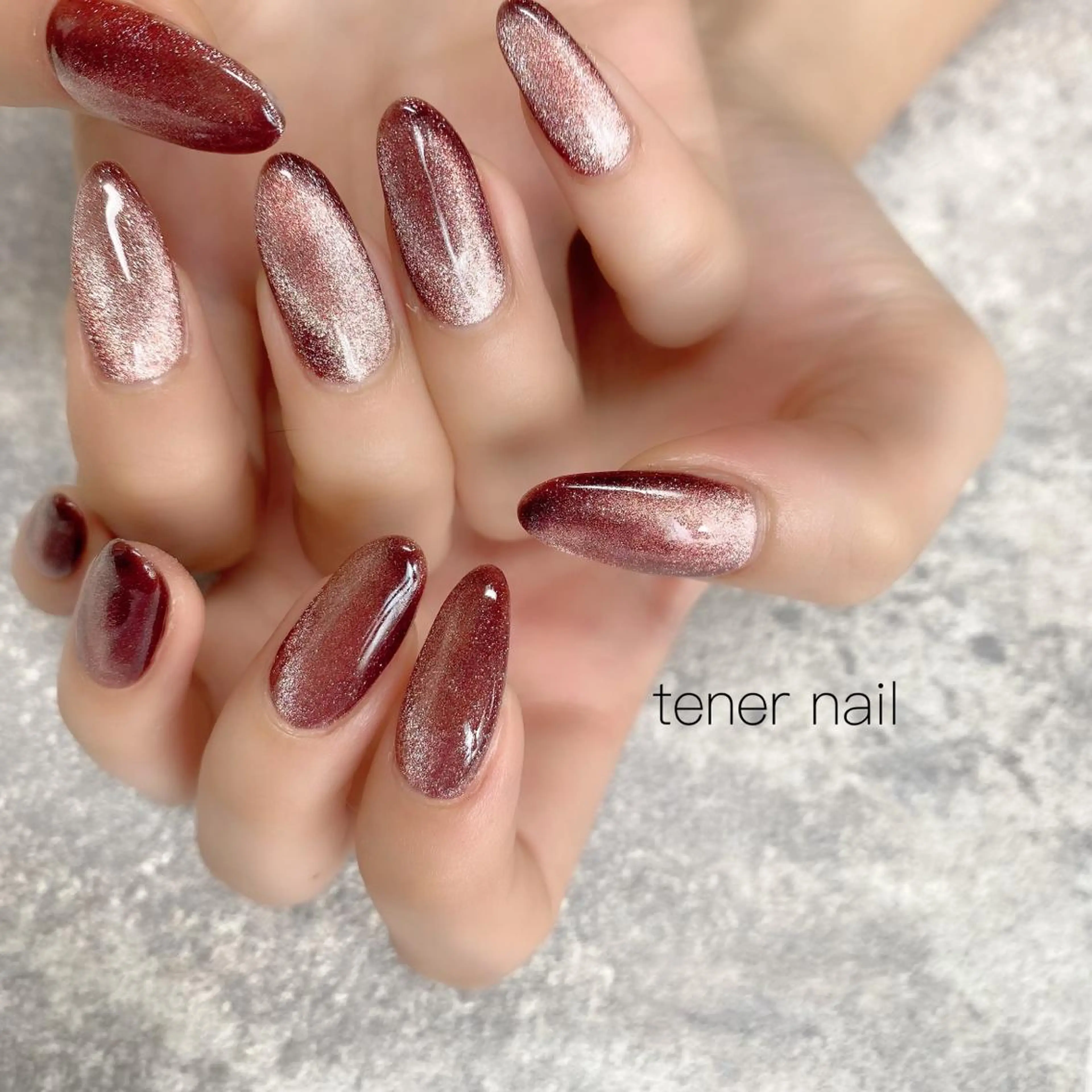 ネイル マグネットネイル テネルネイル tener nailのネイルデザイン