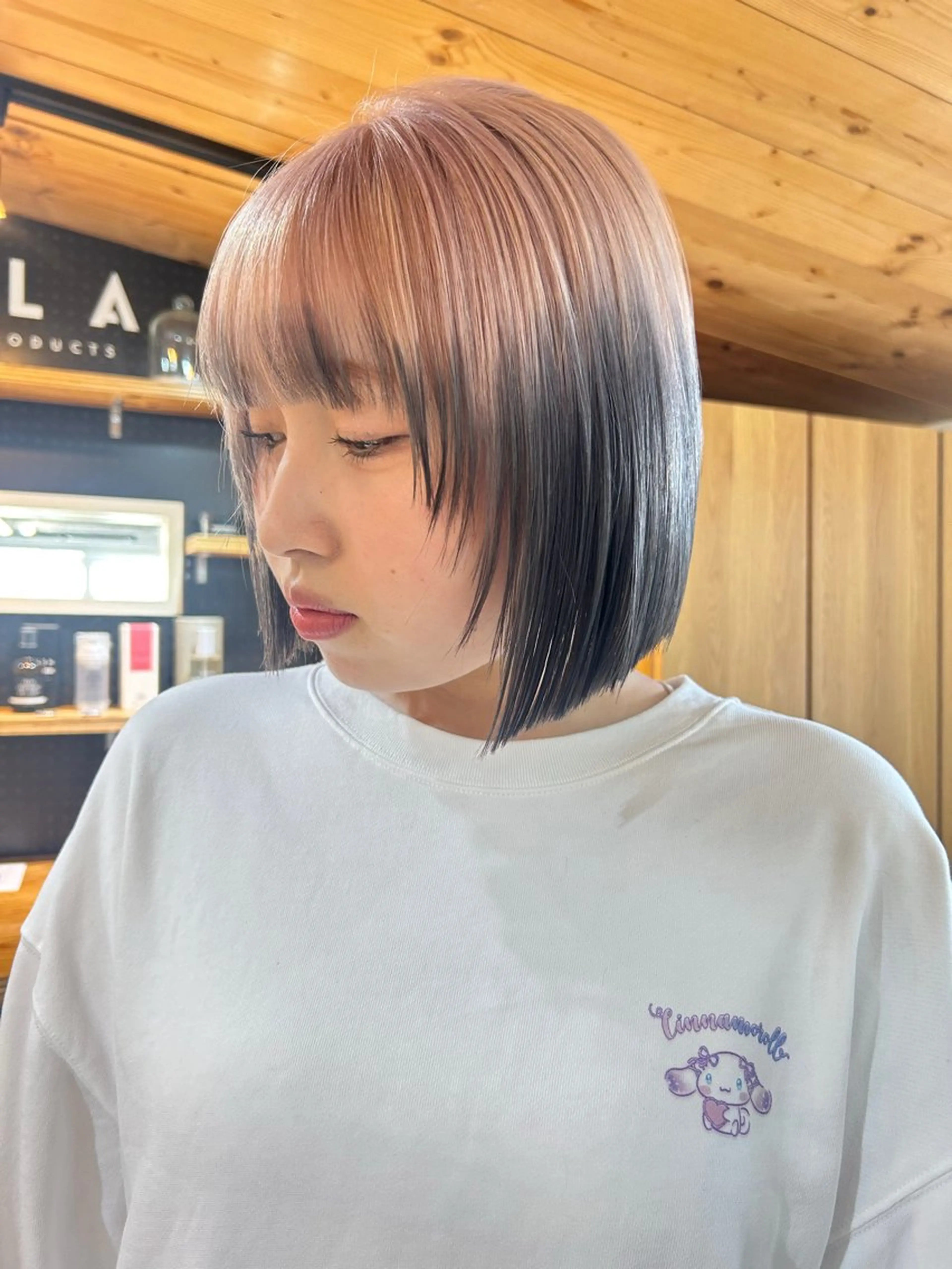 ショート カラー メンズ カット ヘアカラー トリートメント 🧸艶々韓国ヘア 🧁mizunaのヘアスタイル
