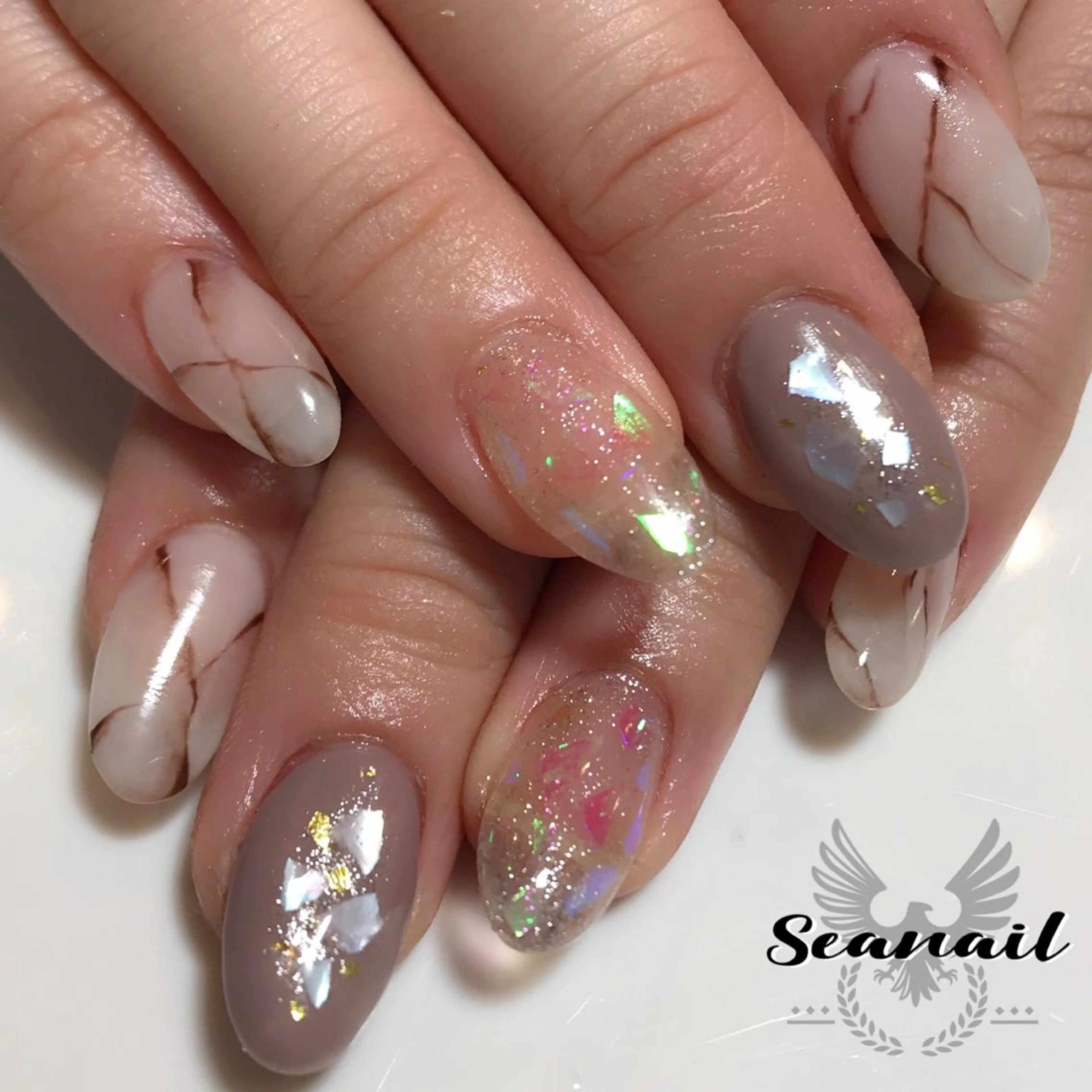 ネイル 小尾 栞のネイルデザイン