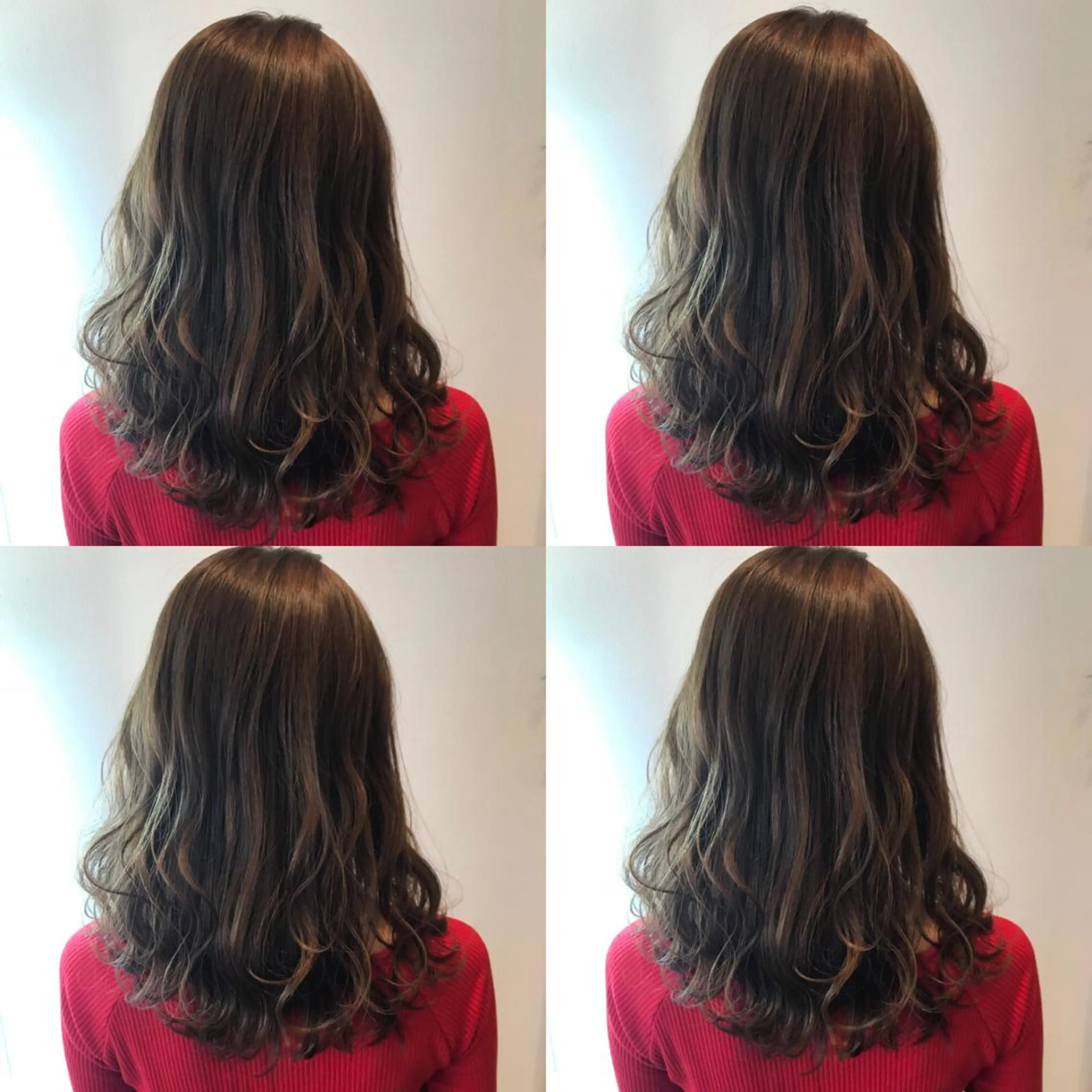 セミロング カラー カット ヘアカラー トリートメント 【ツヤ髪カラー】本郷 星音のヘアスタイル