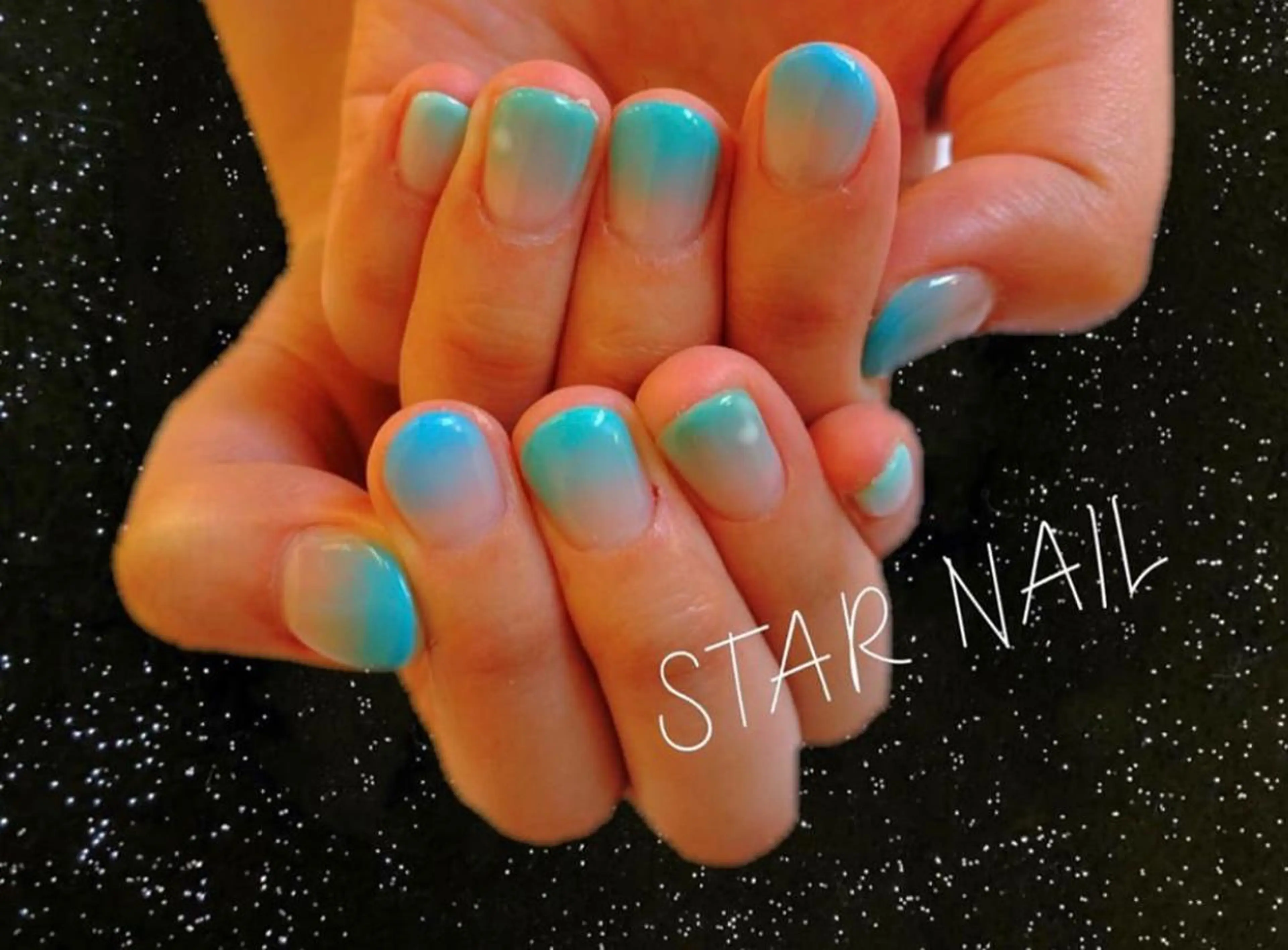 ネイル グラデーション ハンドネイル STAR NAILのネイルデザイン