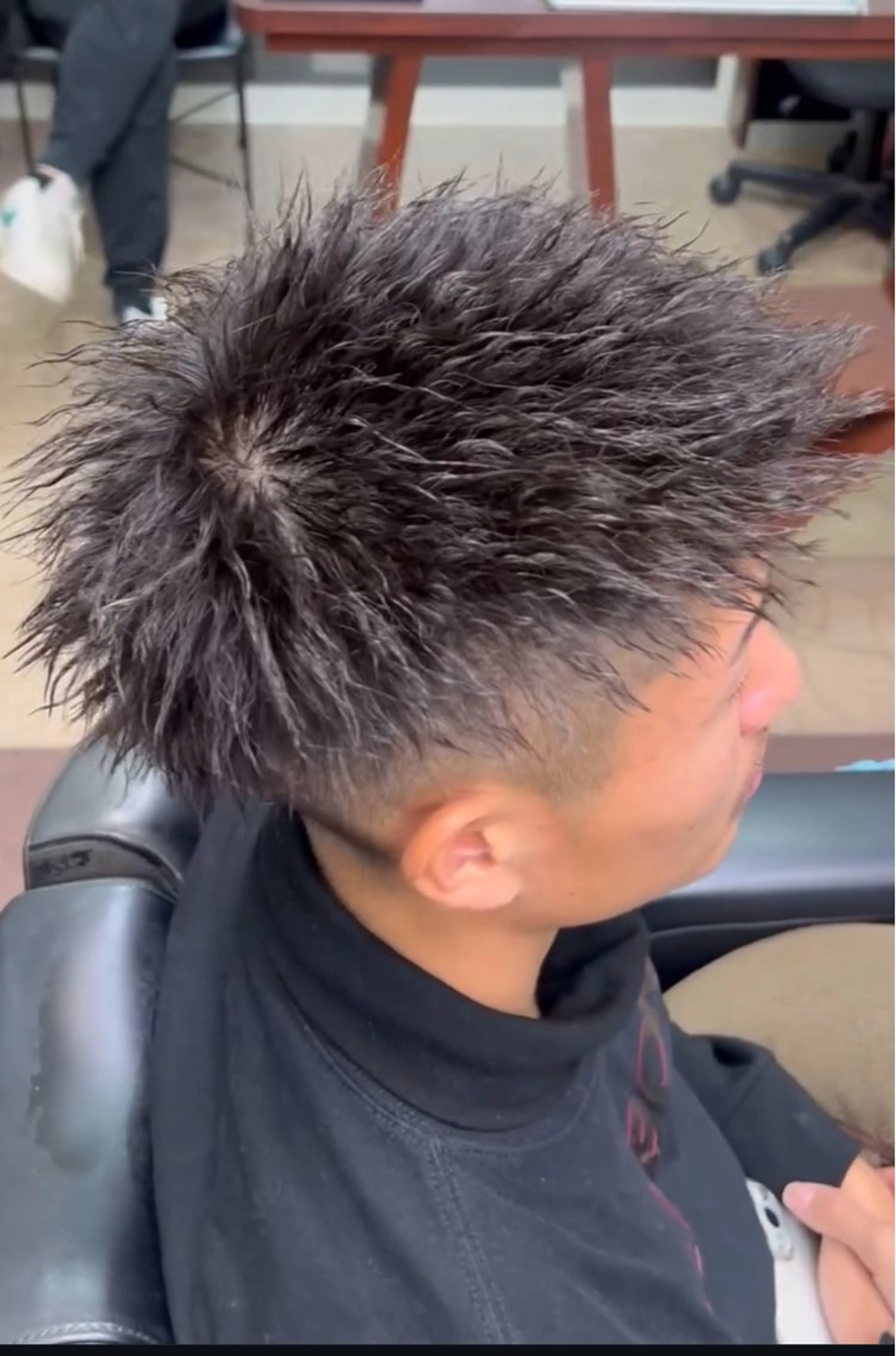 パーマ メンズ パーマ 河野 敬之のヘアスタイル