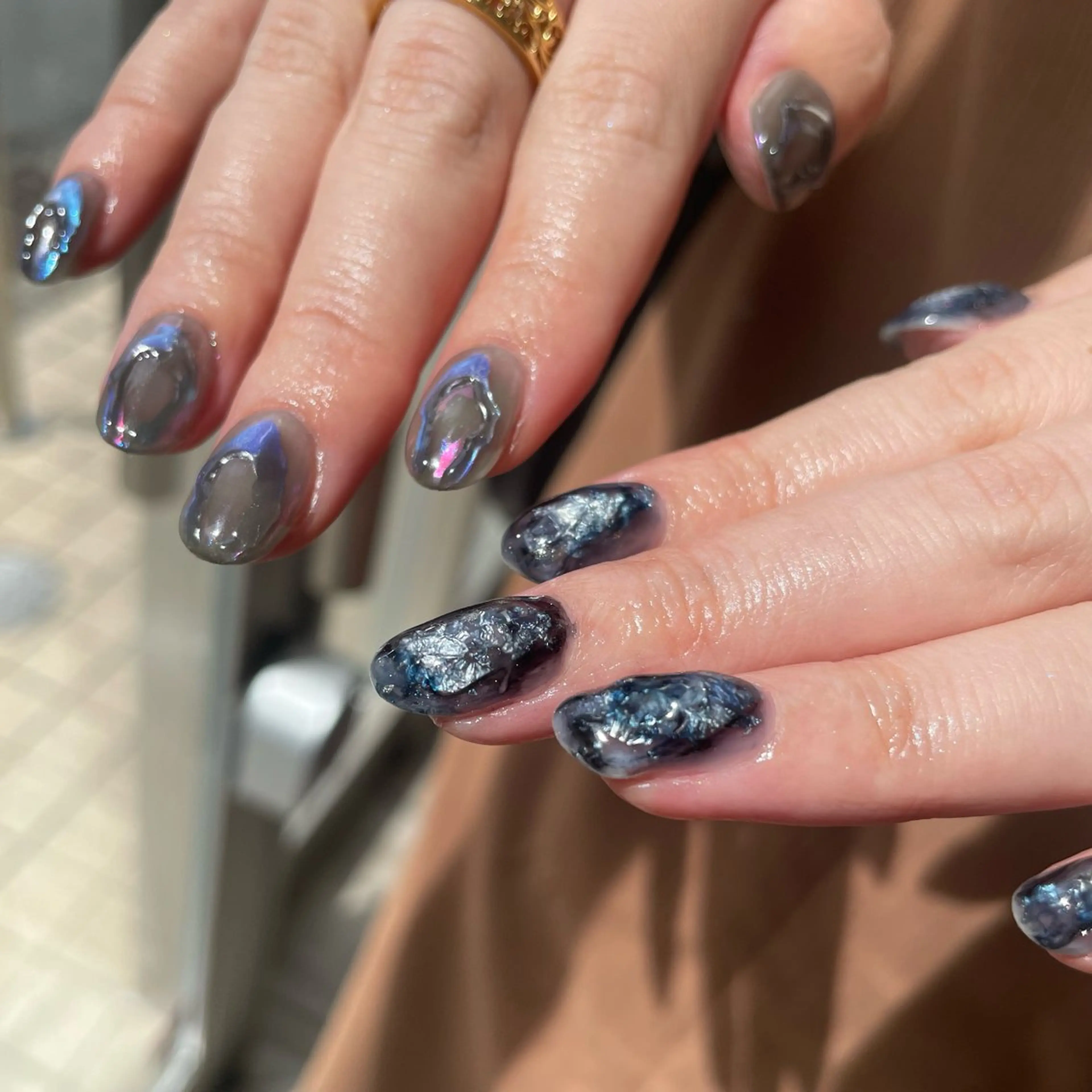 ネイル ニュアンスネイル ハンドネイル KULIN Kanaのマツエク・マツパデザイン