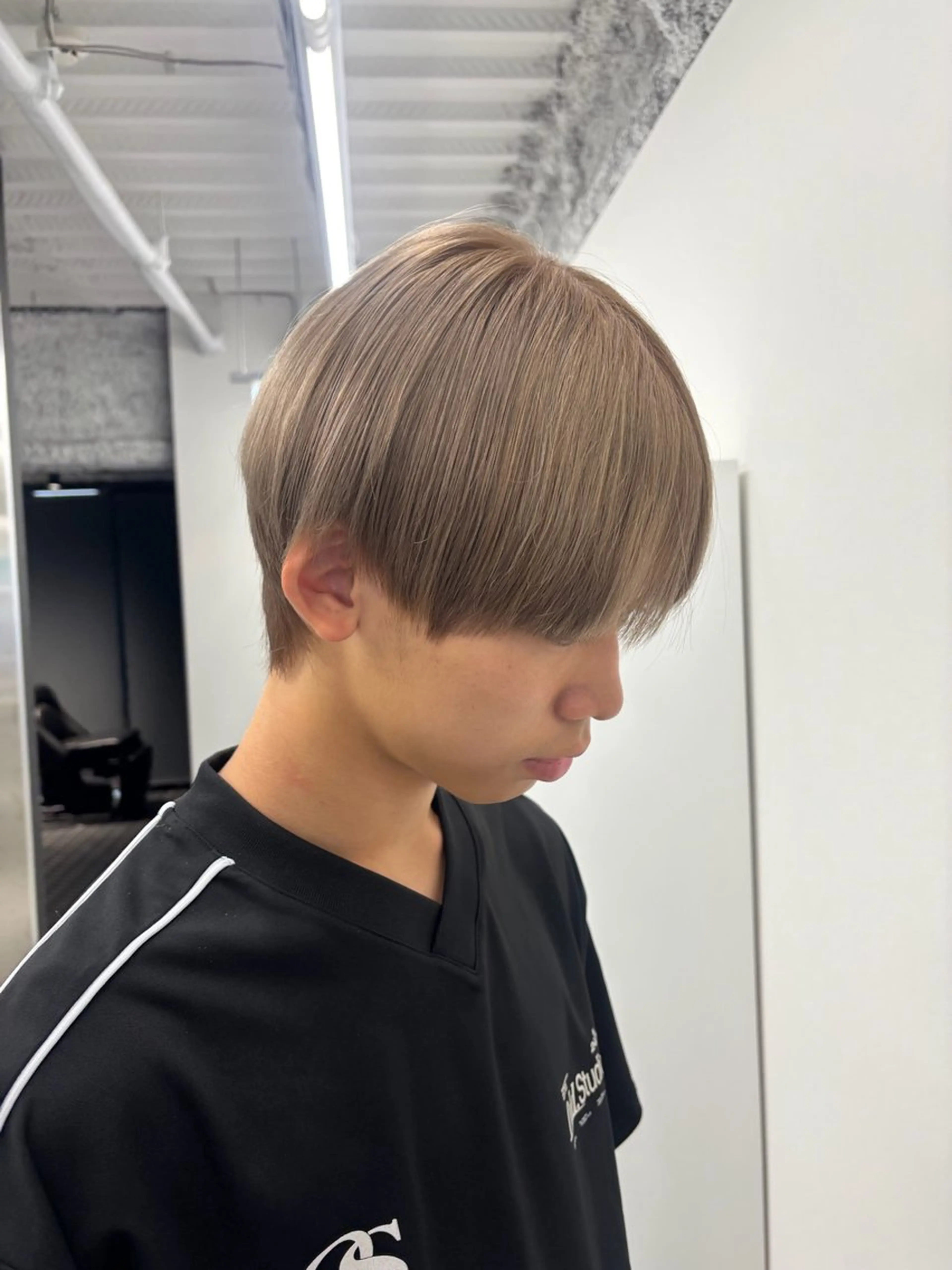 カラー メンズ 🧸🎀ブリーチ ‪栄🎀🧸かのんのヘアスタイル