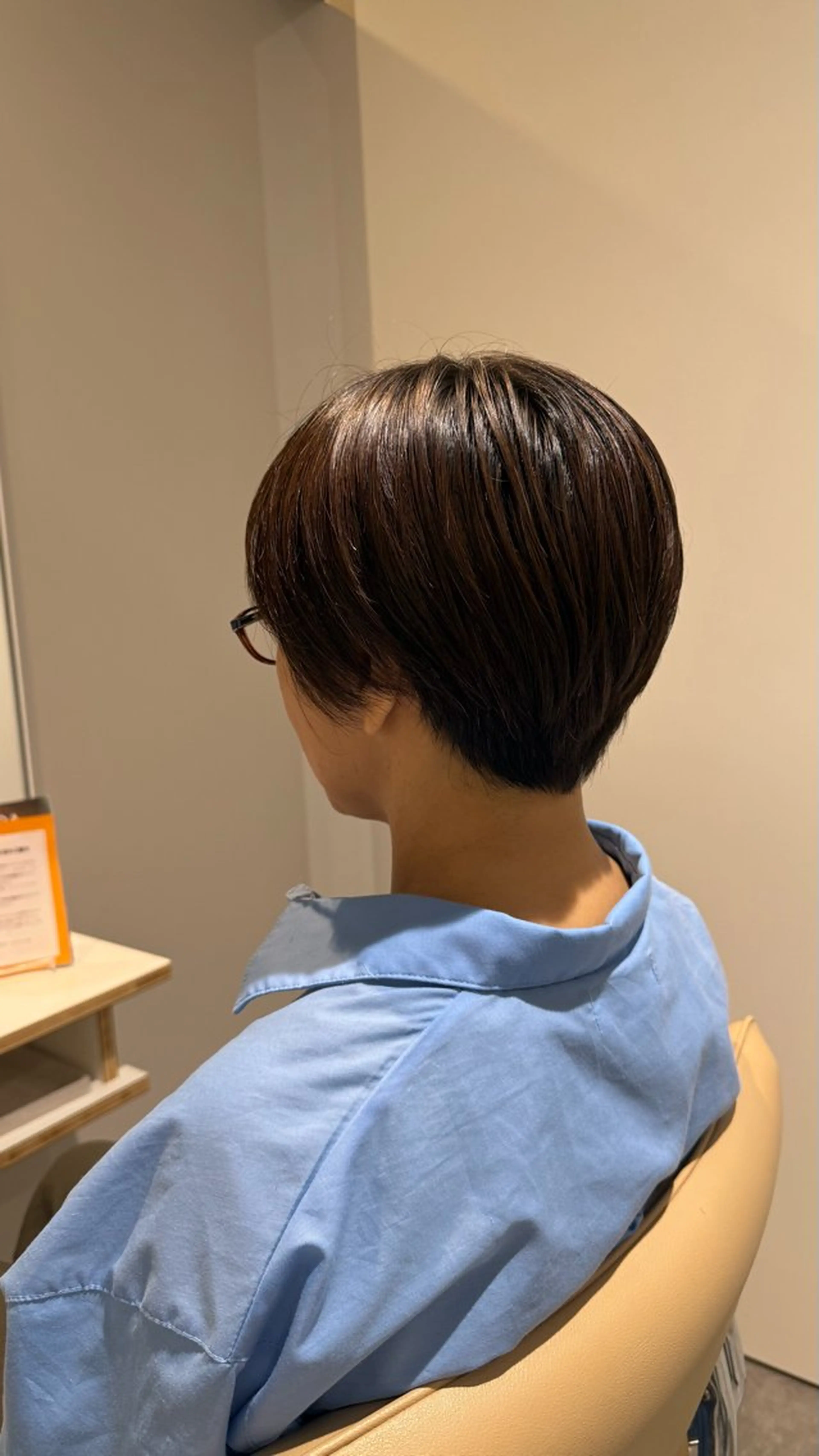 ショート 残間 美月のヘアスタイル