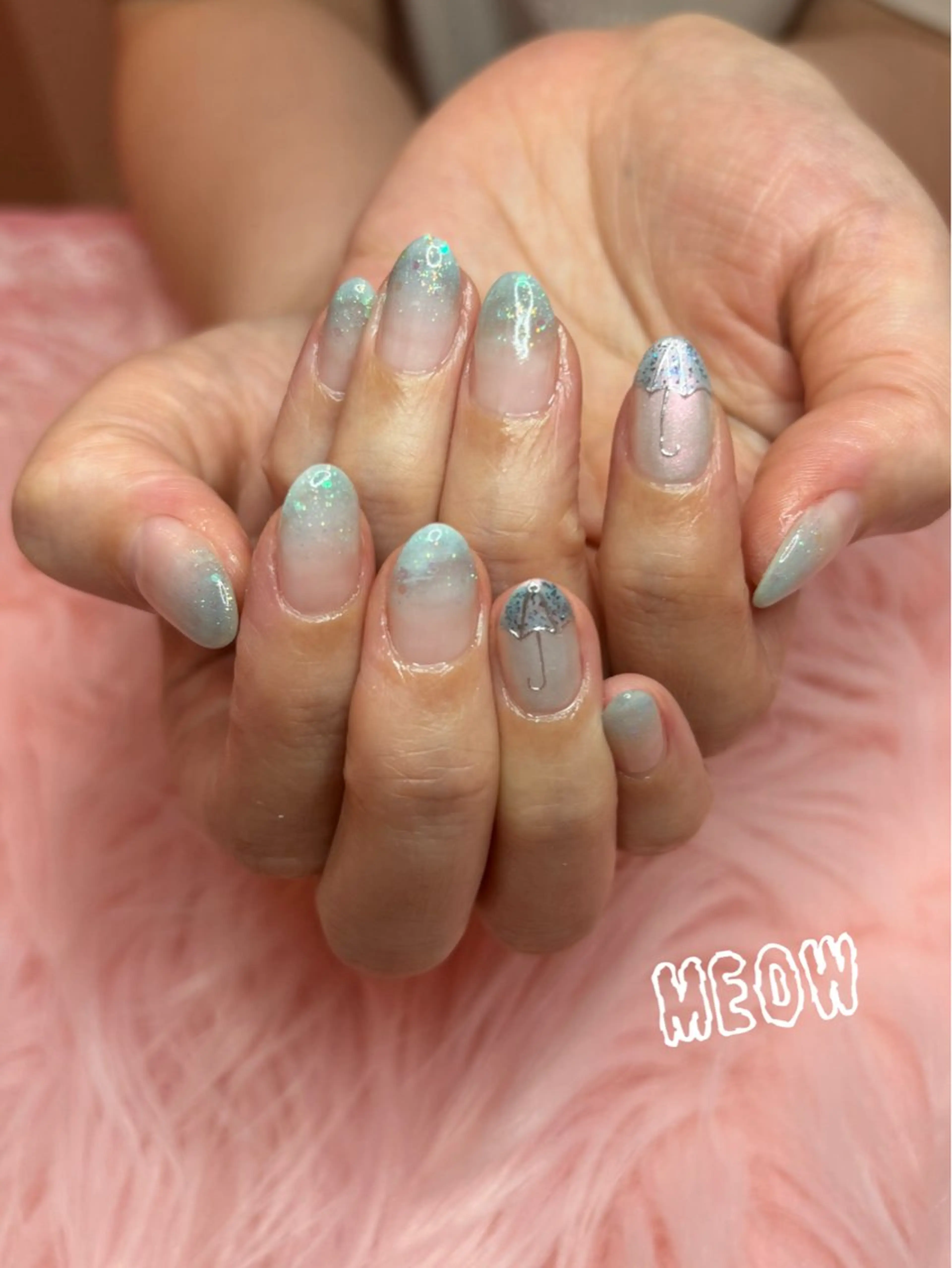 ネイル ハンドネイル BodyDesignSalonEene.所属・MEOW RANのネイルデザイン