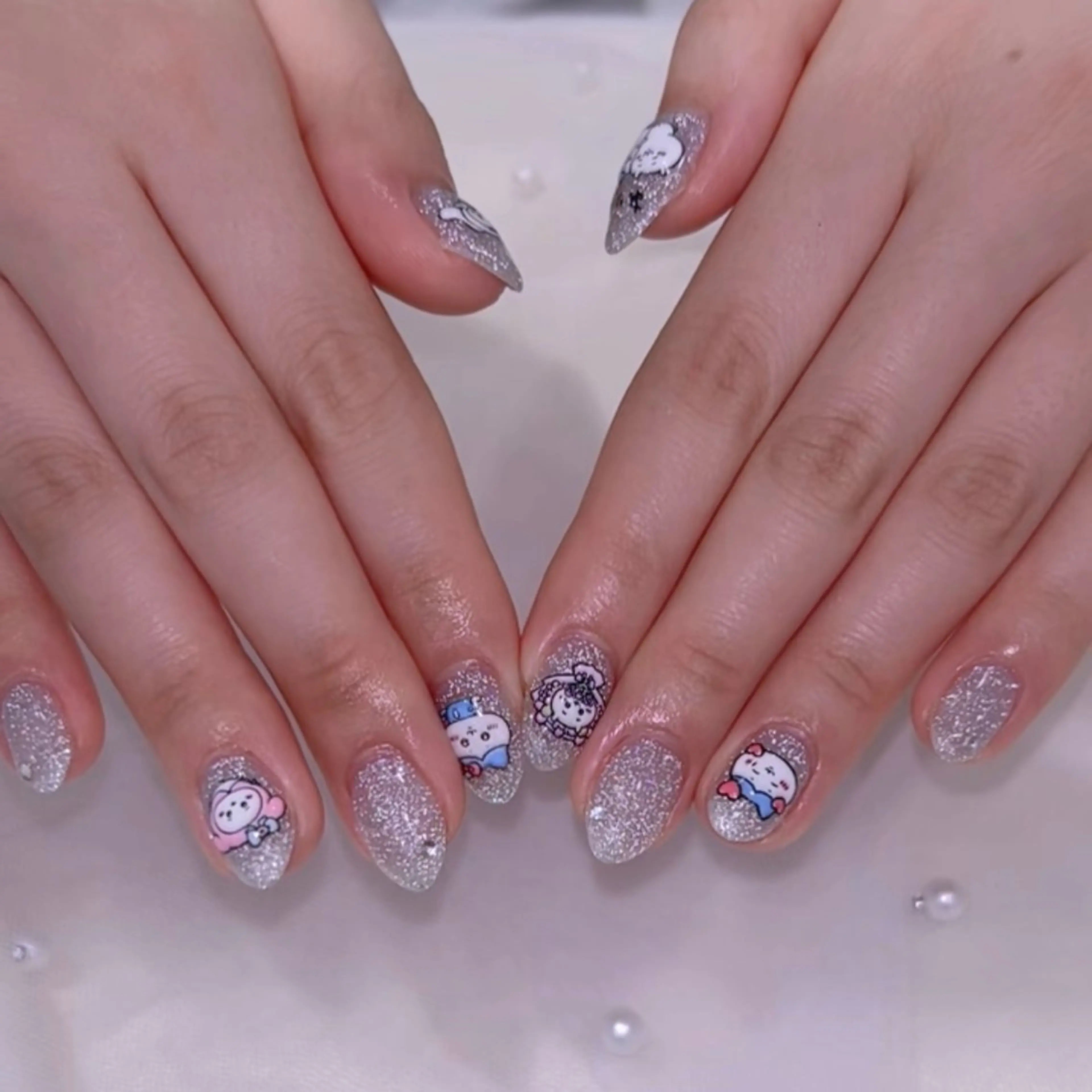 ネイル 長瀬 瑠霞のネイルデザイン