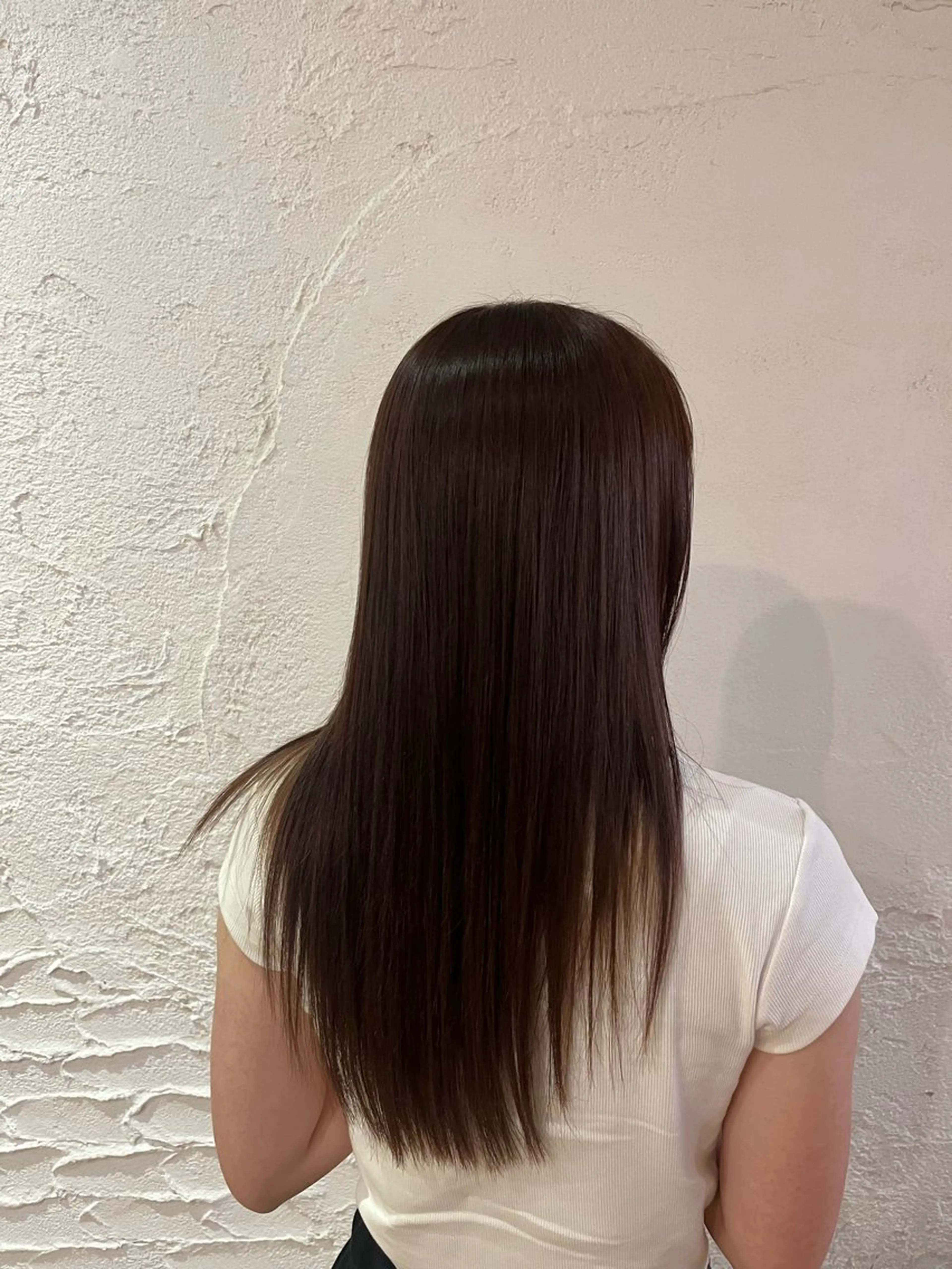 カラー ブラウンカラー 石澤 萌茄のヘアスタイル