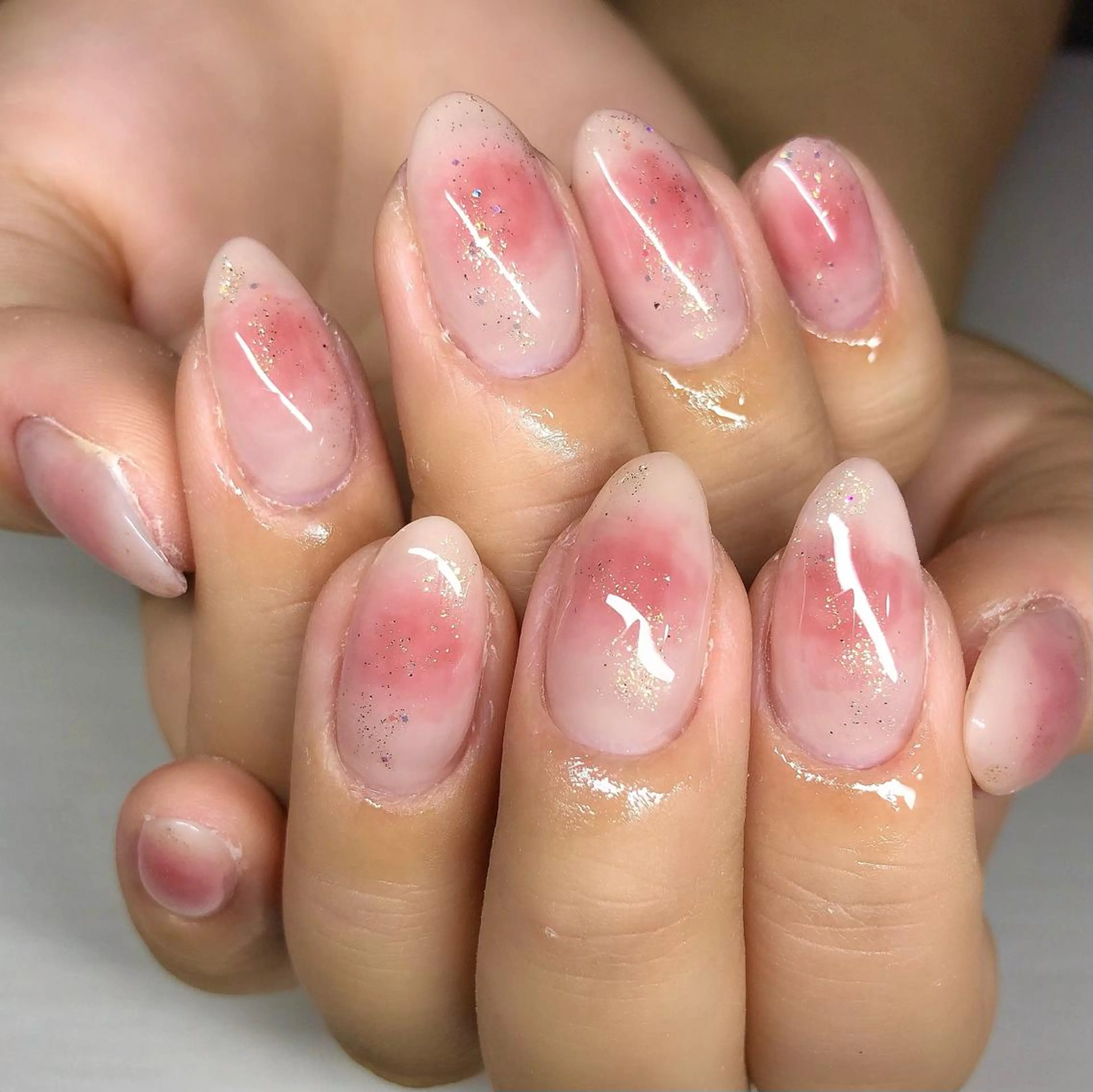 ネイル チークネイル ハンドネイル 【Yappy🌈】 💖P-tanaのネイルデザイン