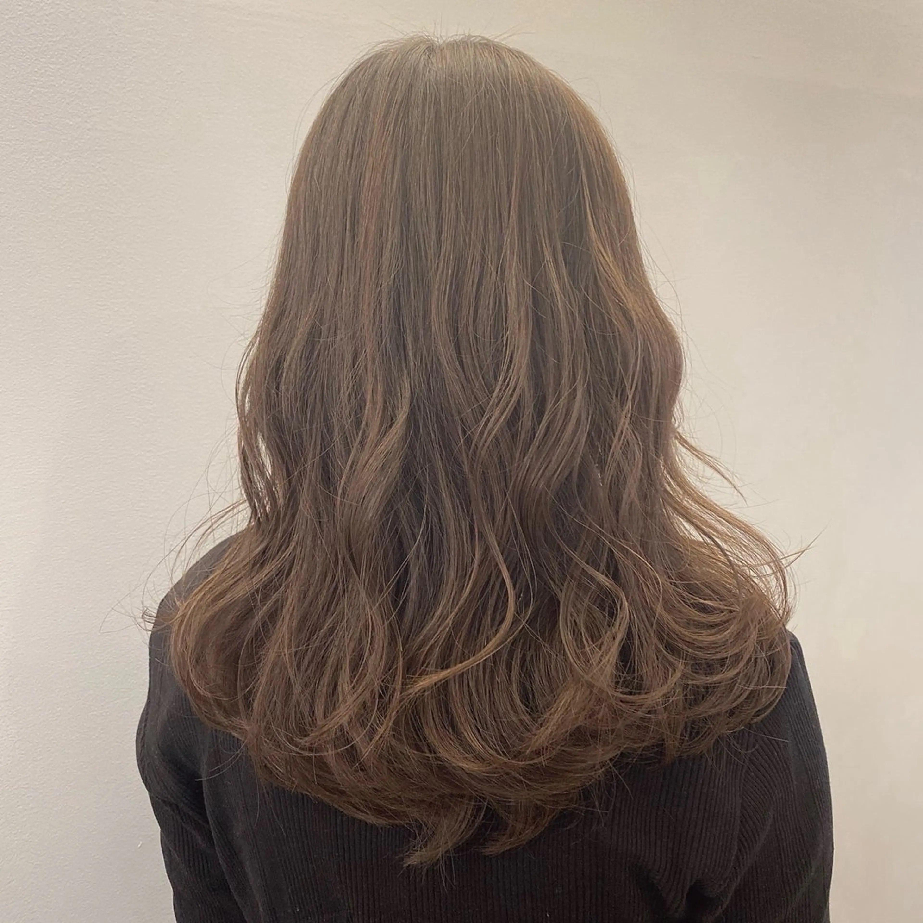 ロング カラー 似合わせバランス得意 青野さくらのヘアスタイル