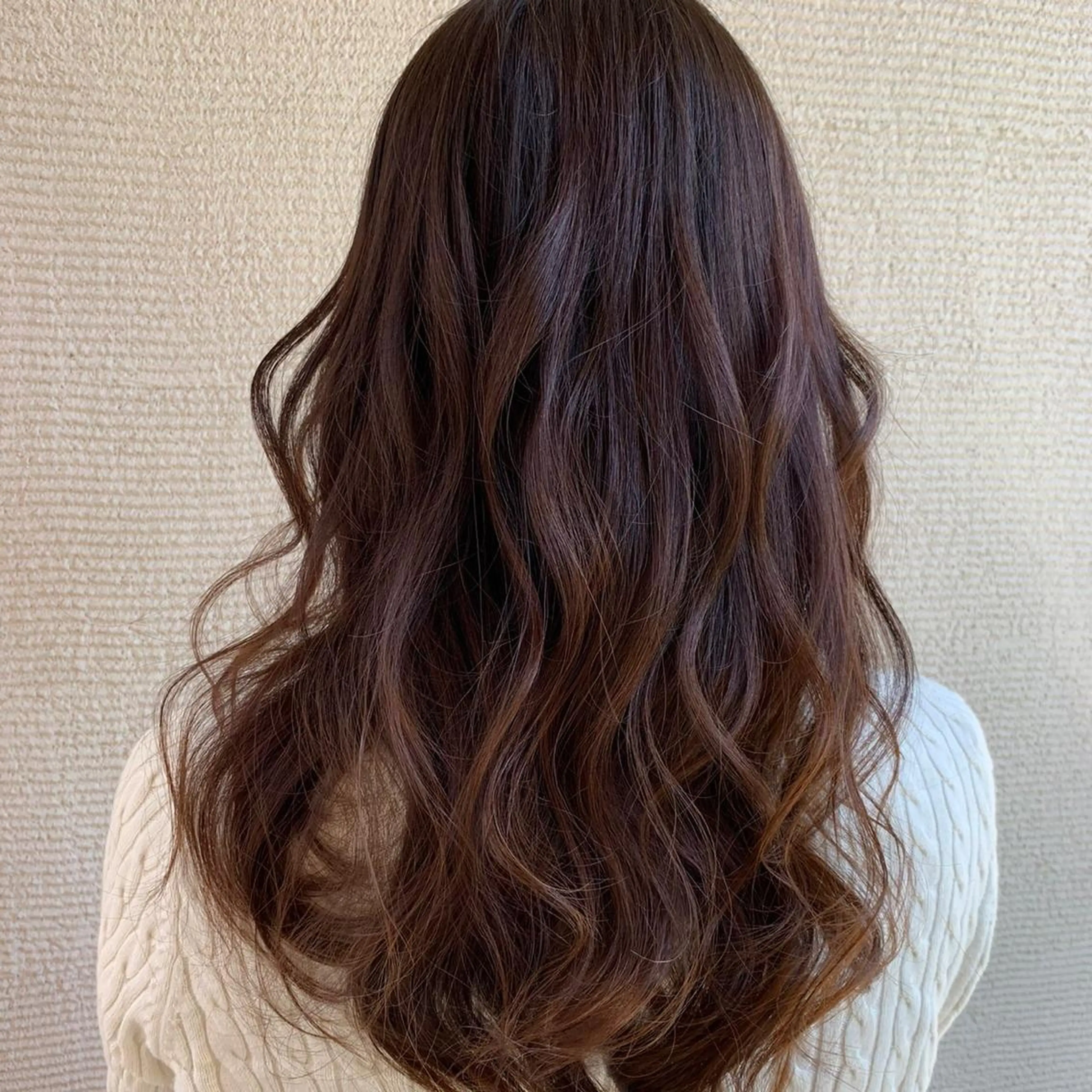 ロング パーマ 庭山 理沙のヘアスタイル