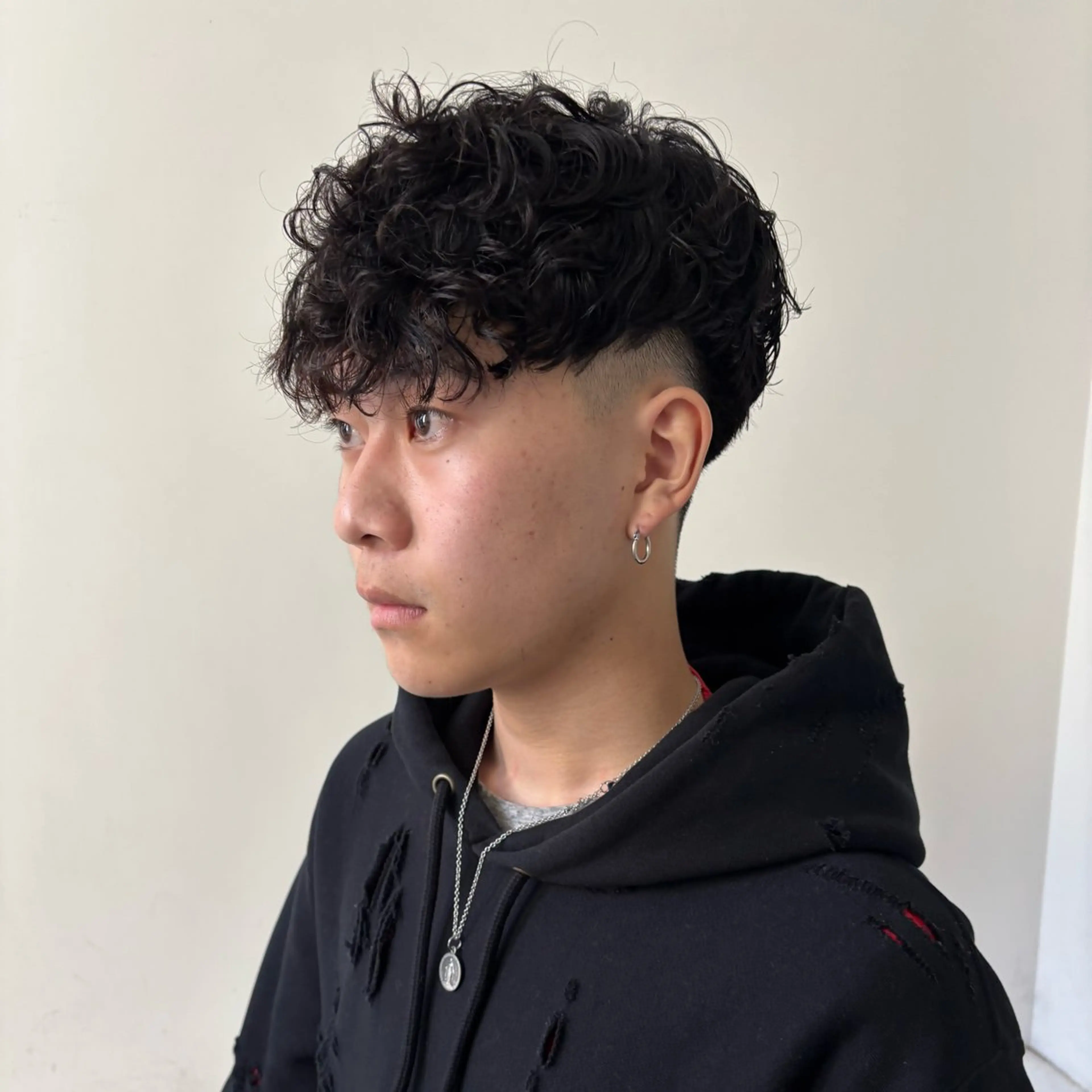 ショート パーマ メンズ カット パーマ men's/perm colorDaijuのヘアスタイル