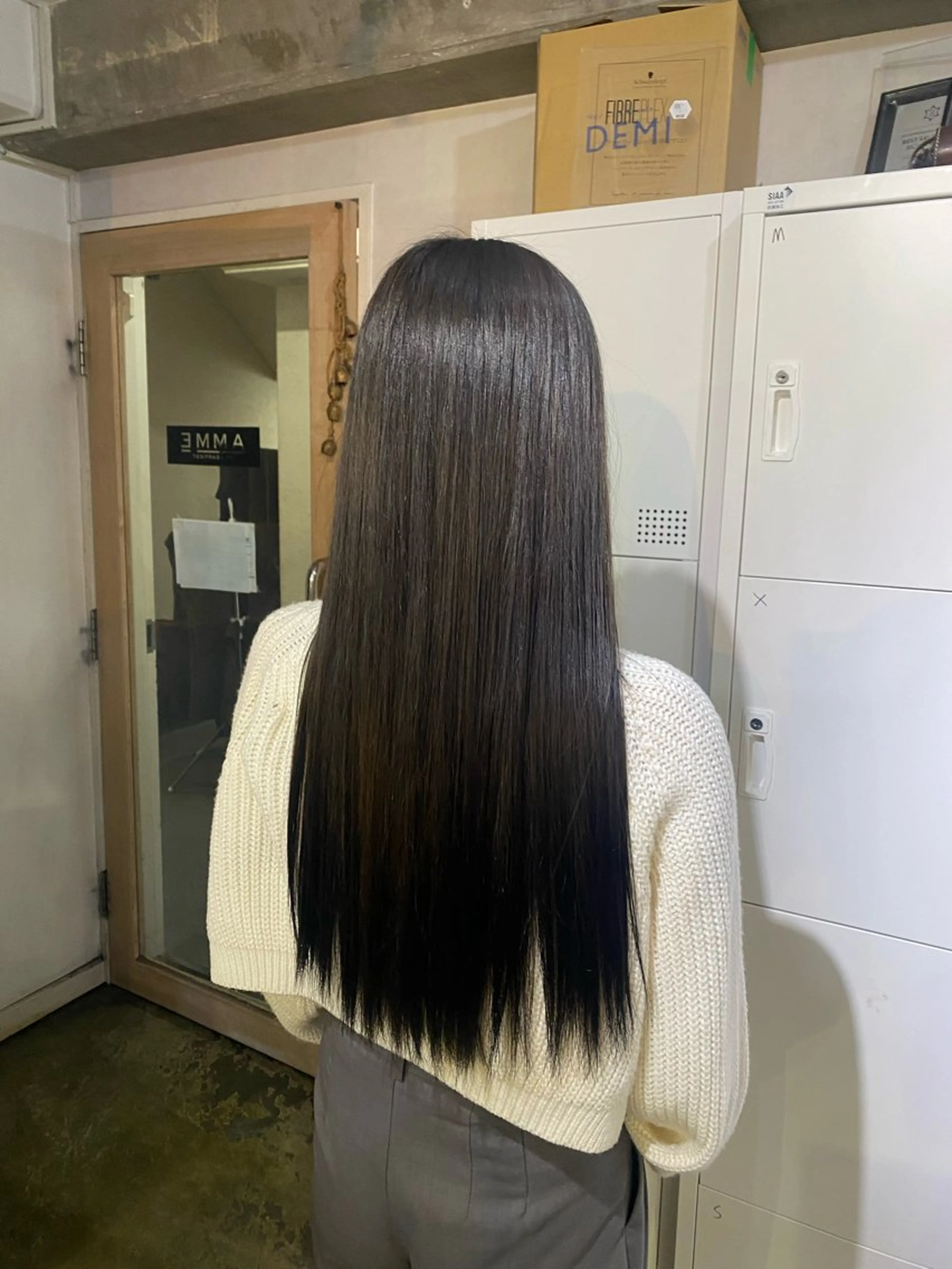 ロング カラー ブリーチカラーと、髪 質改善。HARUKAのヘアスタイル