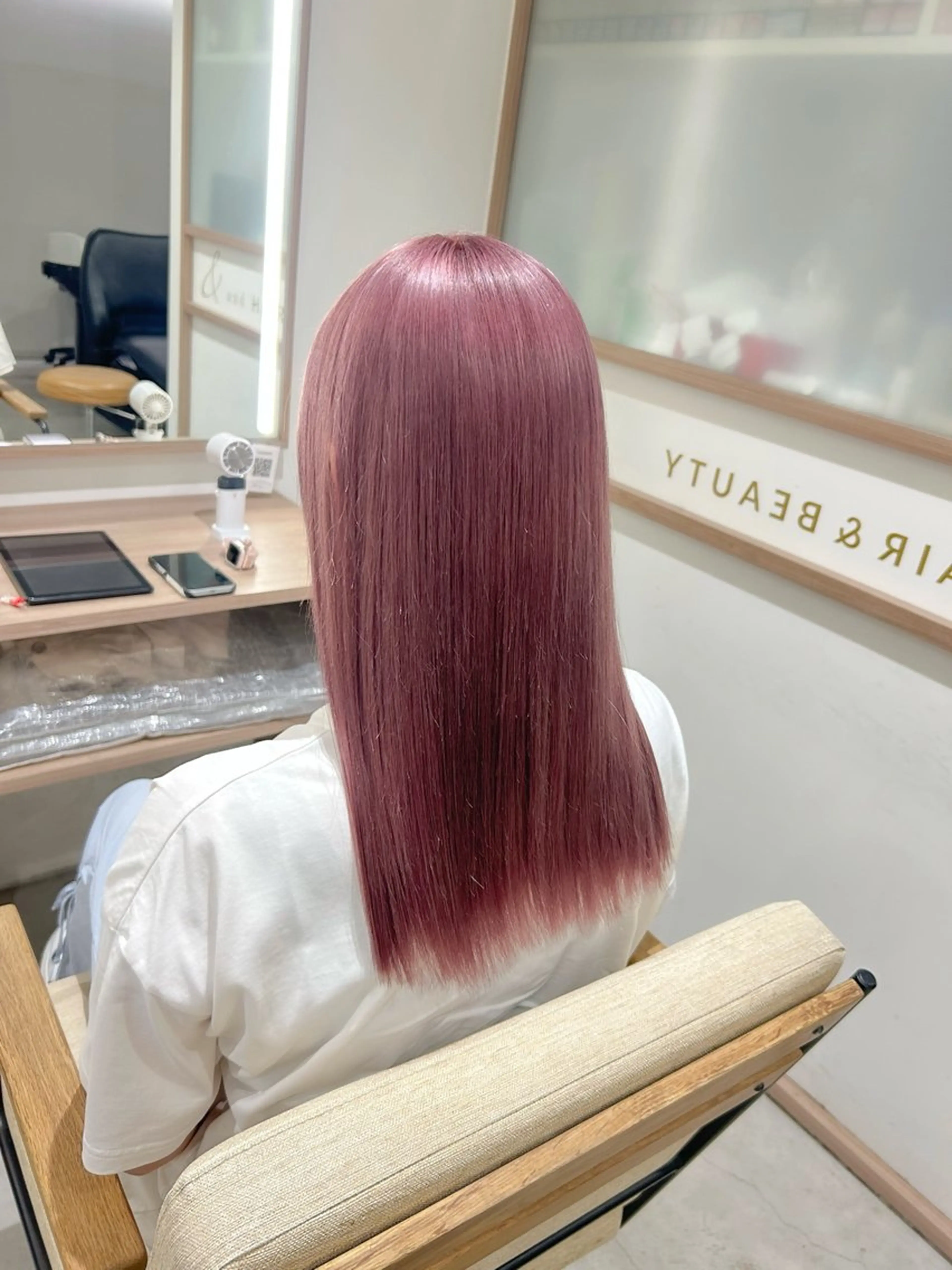 ロング カラー カット ヘアカラー トリートメント 🎀透明感カラー🎀 mikaのヘアスタイル