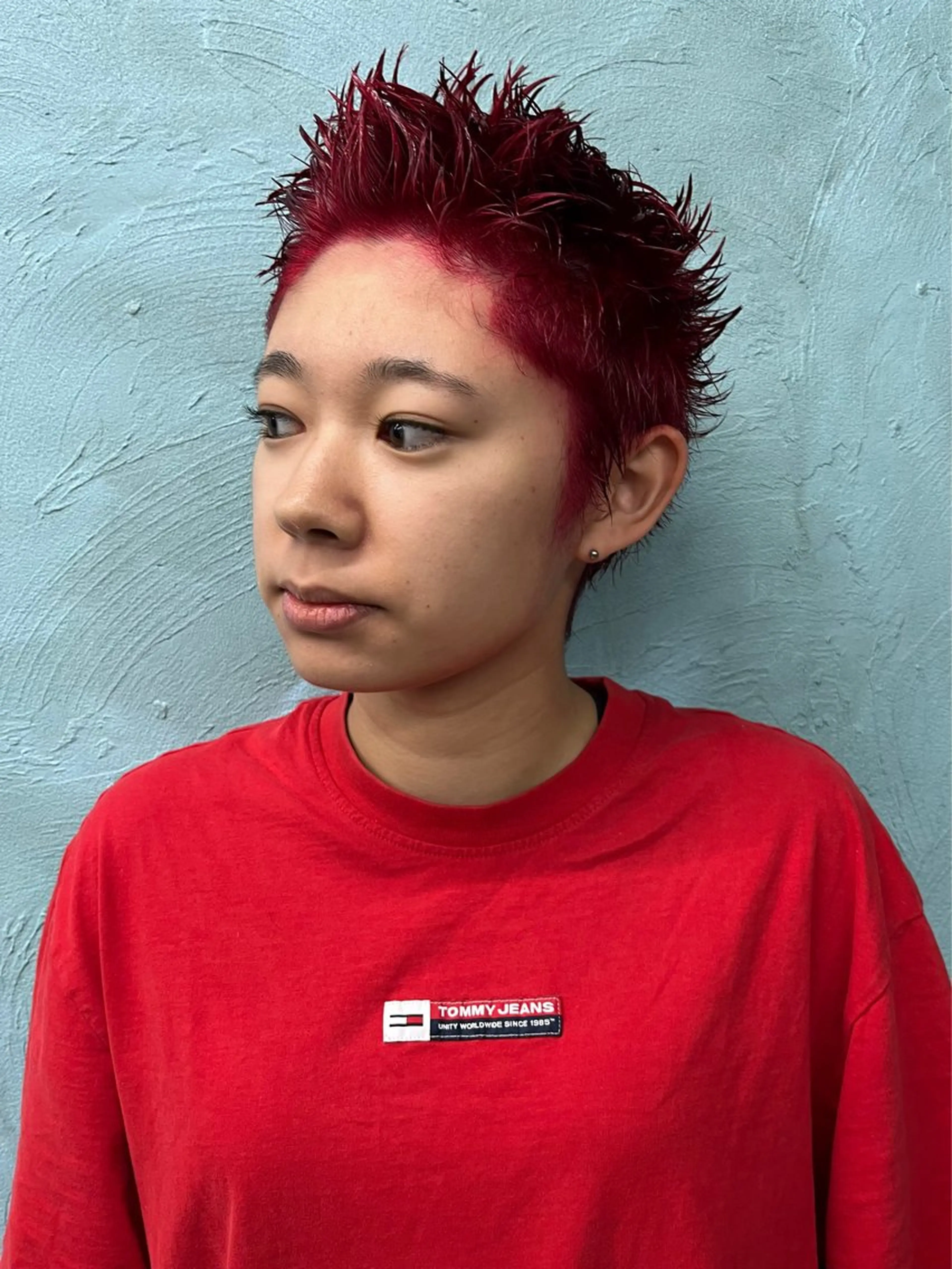 ショート カラー ブリーチ 抜きっぱなしブロンド デザインカラー ダブルカラー ハイトーンカラー Koichi Satoのヘアスタイル