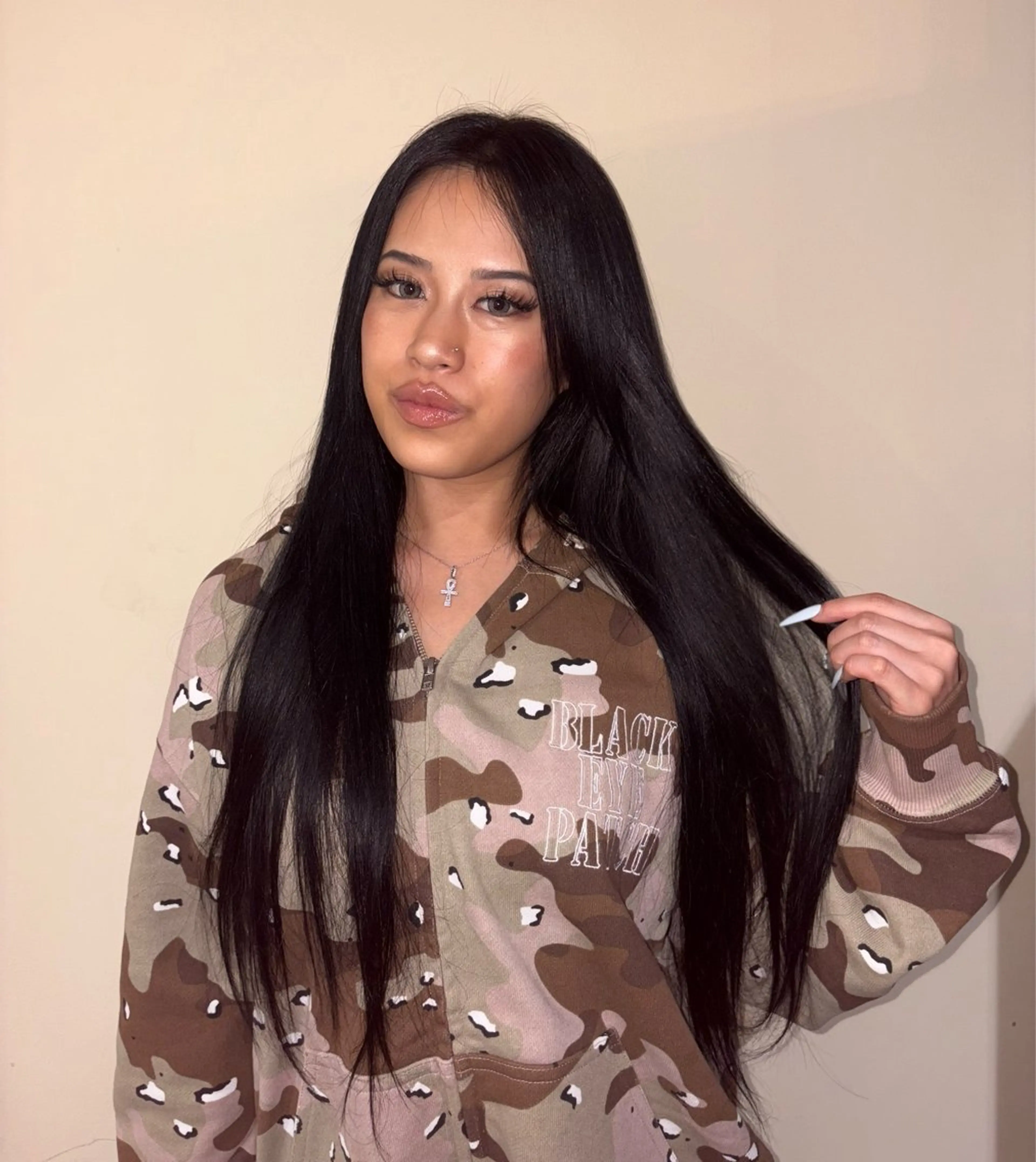 エクステニスト担当‼️シールエクステ80本👩🏾🦱💝✨の写真