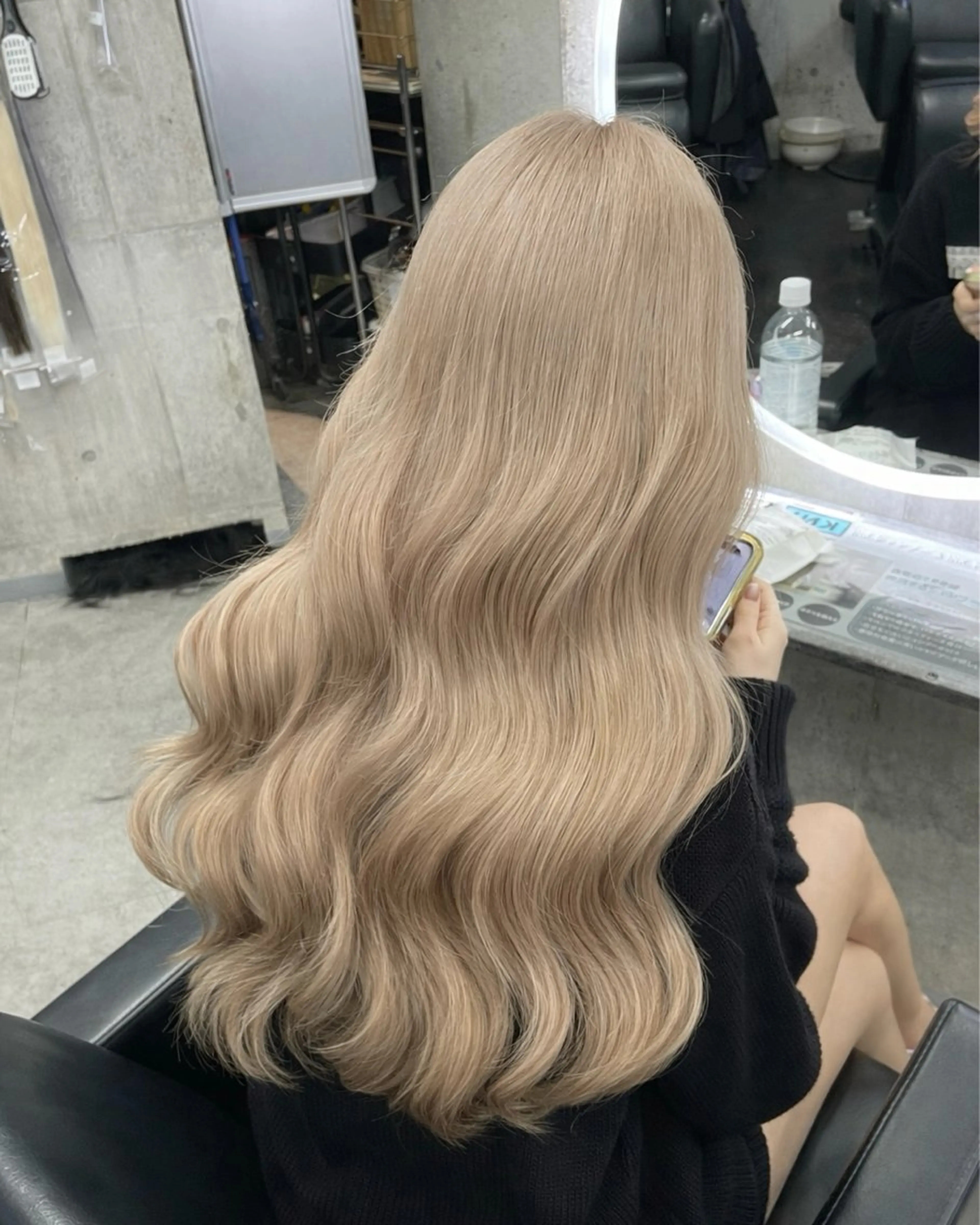 ロング カラー ヘアカラー トリートメント ヘアセット 🌟ブリーチ/ボブ/ レイヤー渋谷☀️のヘアスタイル