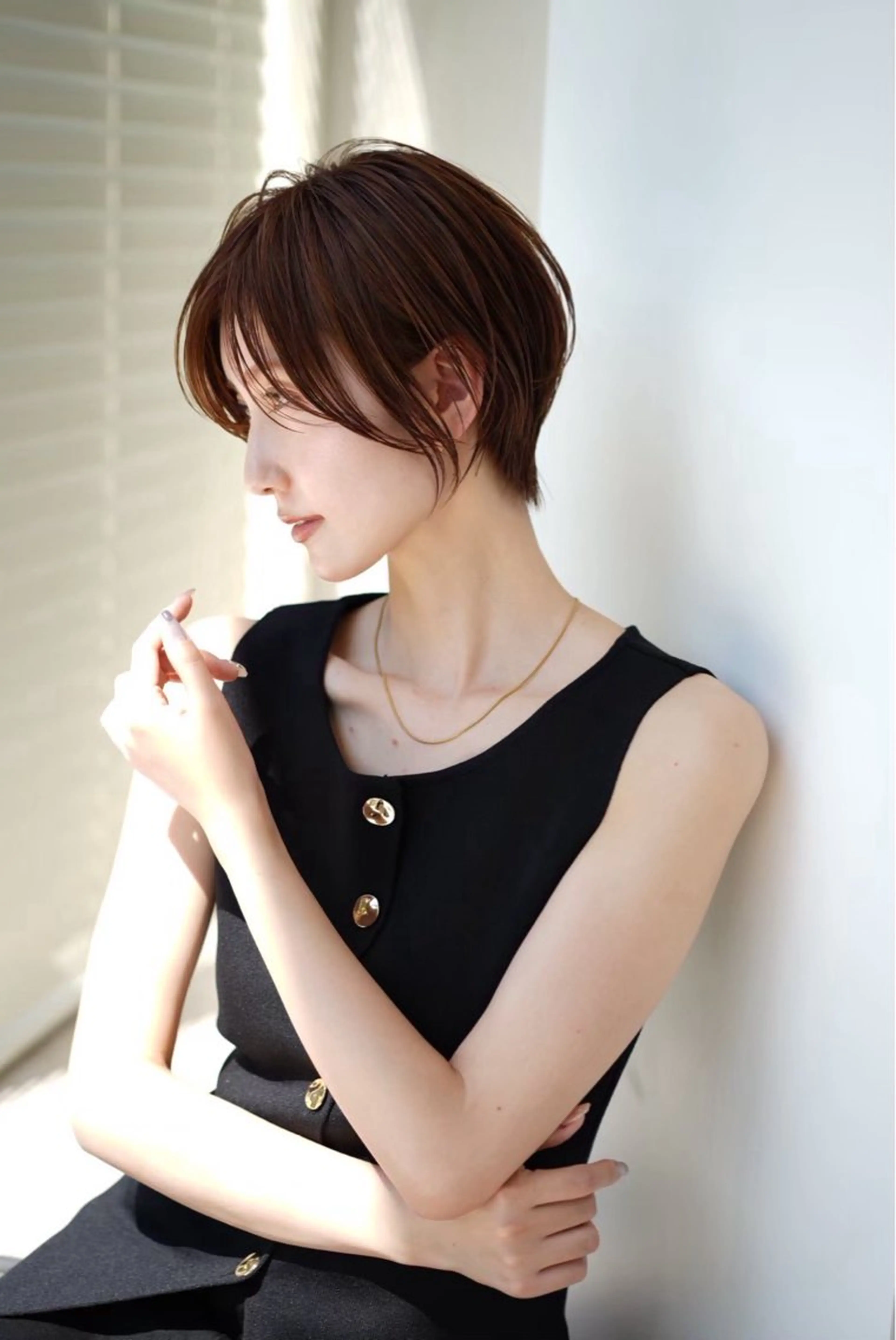 ショート カラー 加賀 千聖 /soigneのヘアスタイル