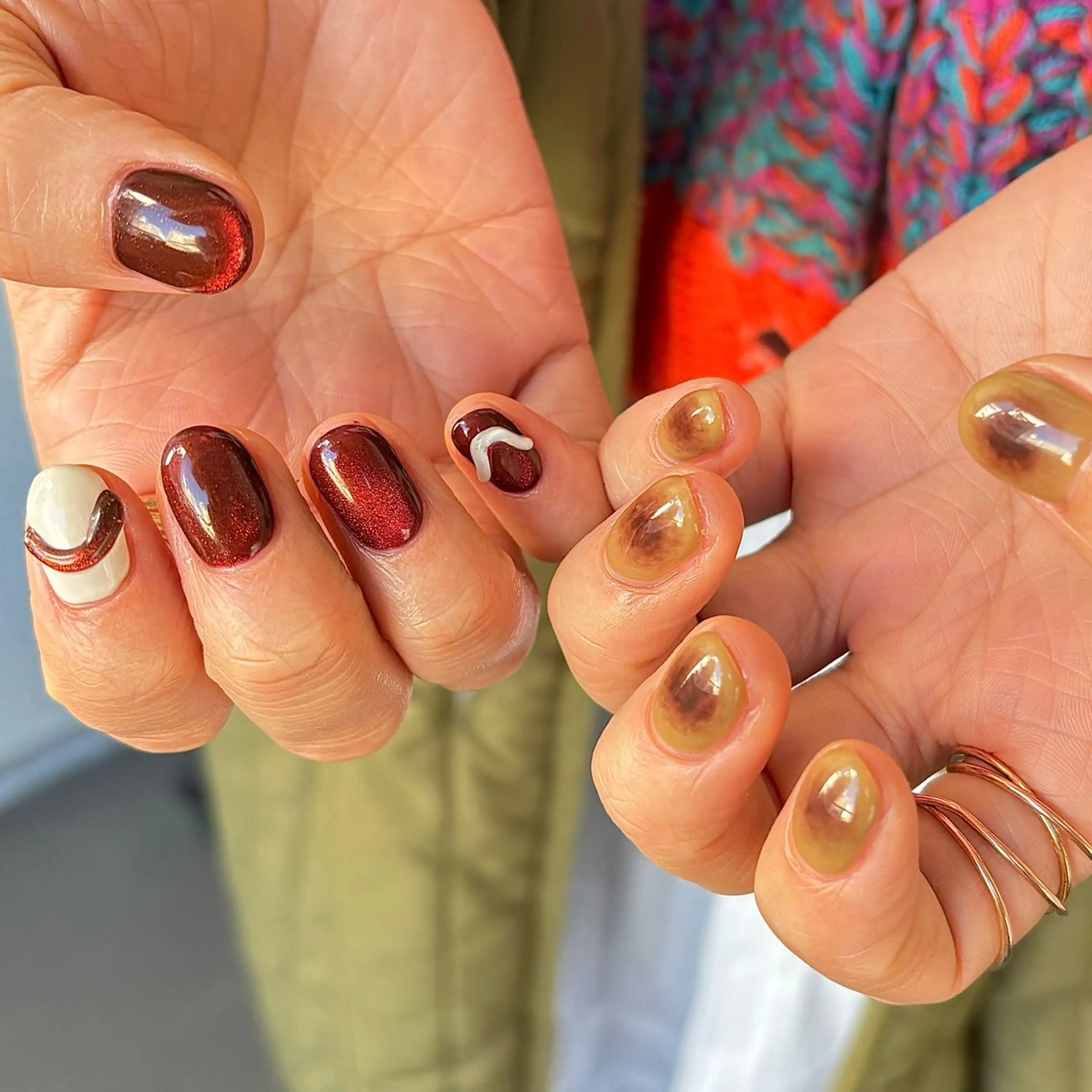 ネイル 持ち込み ハンドネイル Nailsalon BLOOM🌷 山崎のネイルデザイン