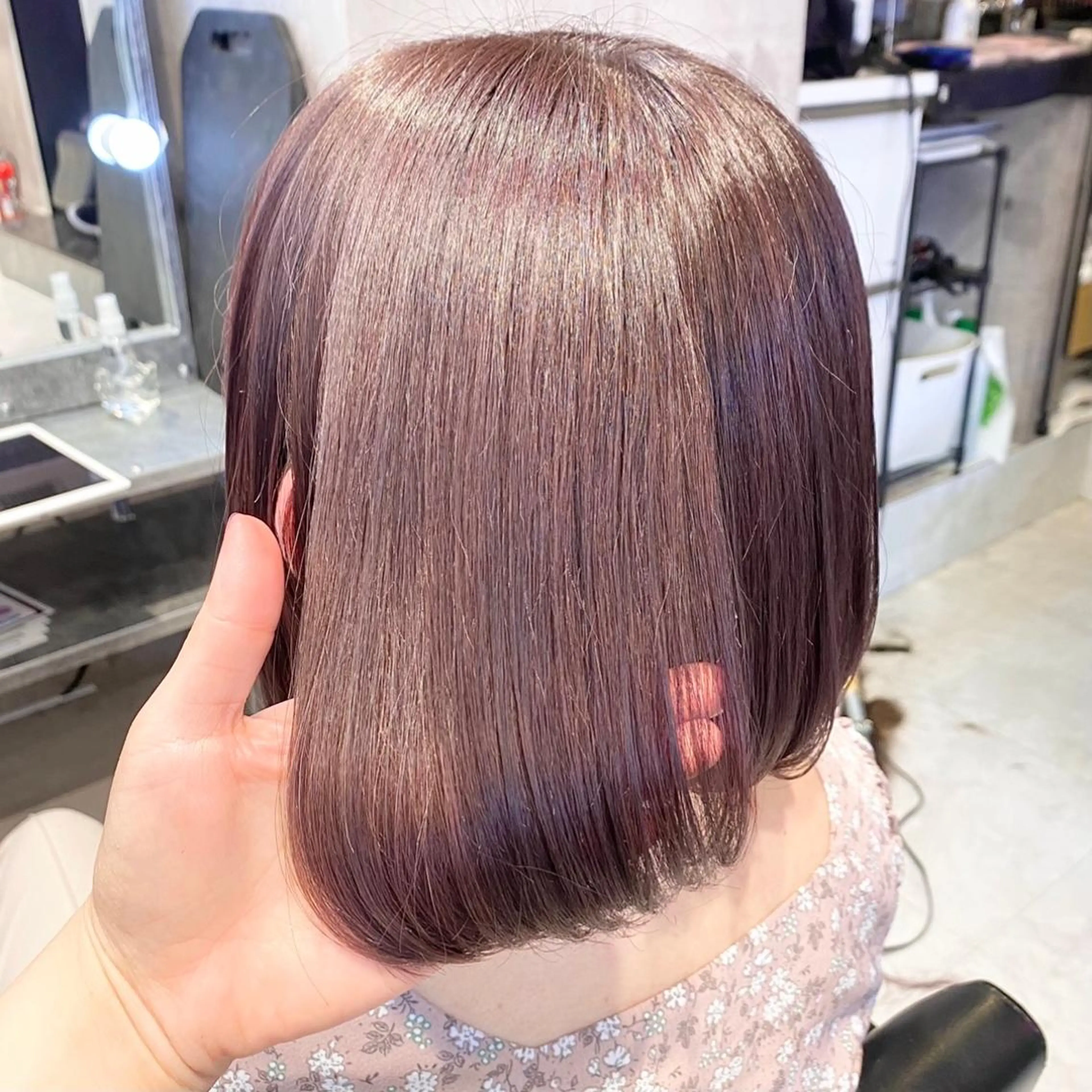 セミロング カラー ヘアアレンジ メンズ キッズ お悩み解決美容師 💐AMIのヘアスタイル