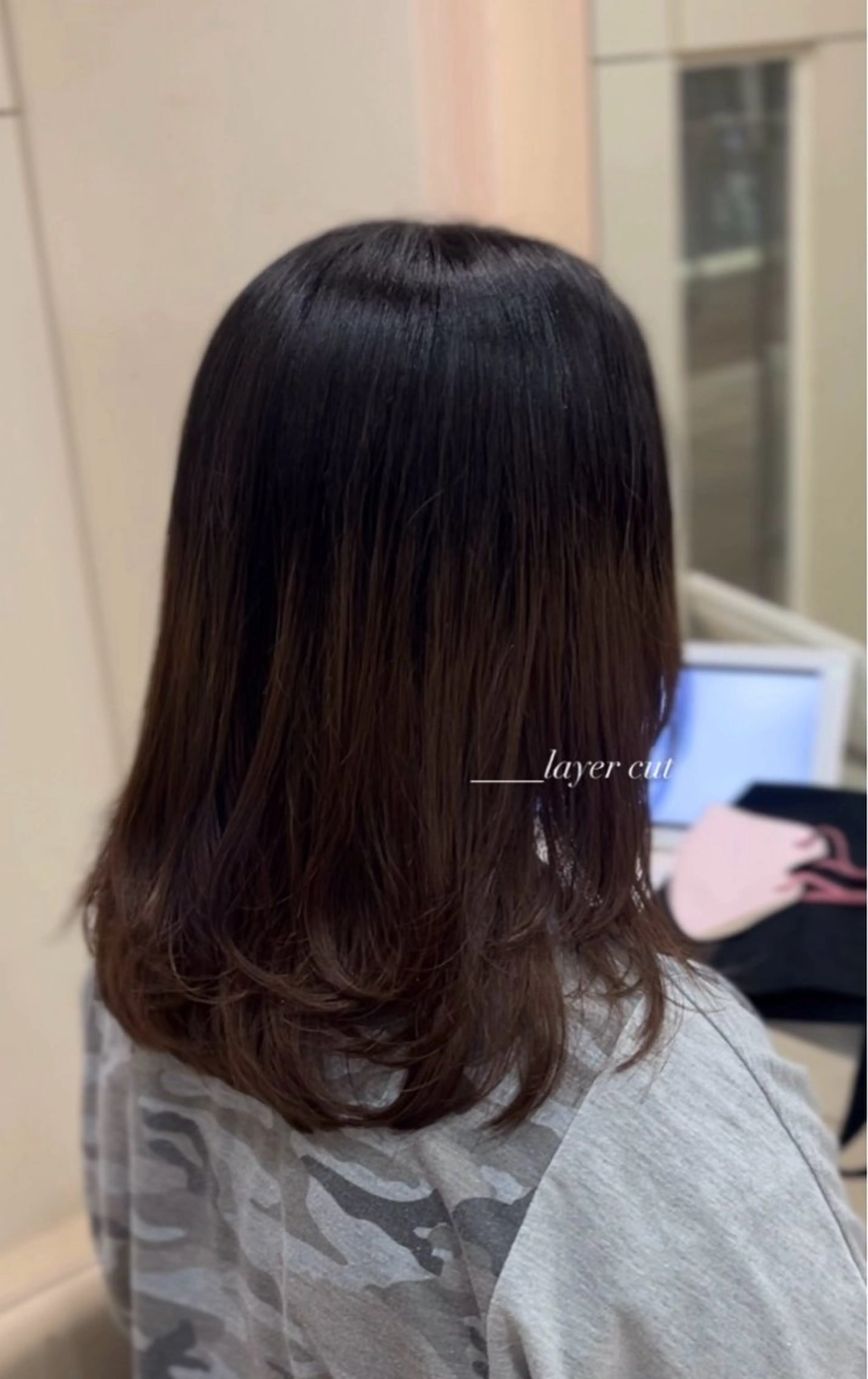 ミディアム 🎀さ こﾁ🎀のヘアスタイル