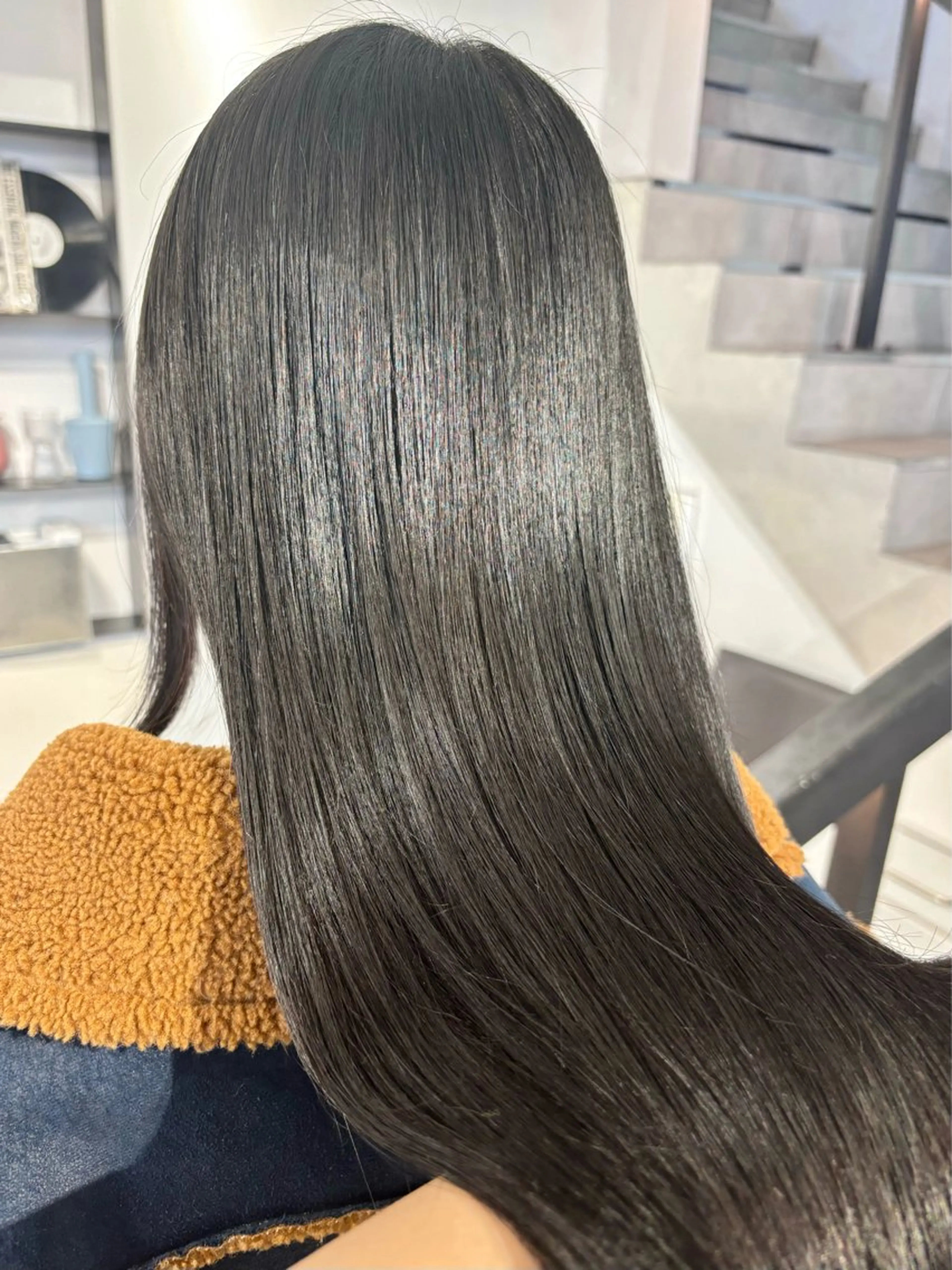 ロング 酸性ストレート 縮毛矯正 トリートメント Kureha/ネイル トレンドヘアのネイルデザイン