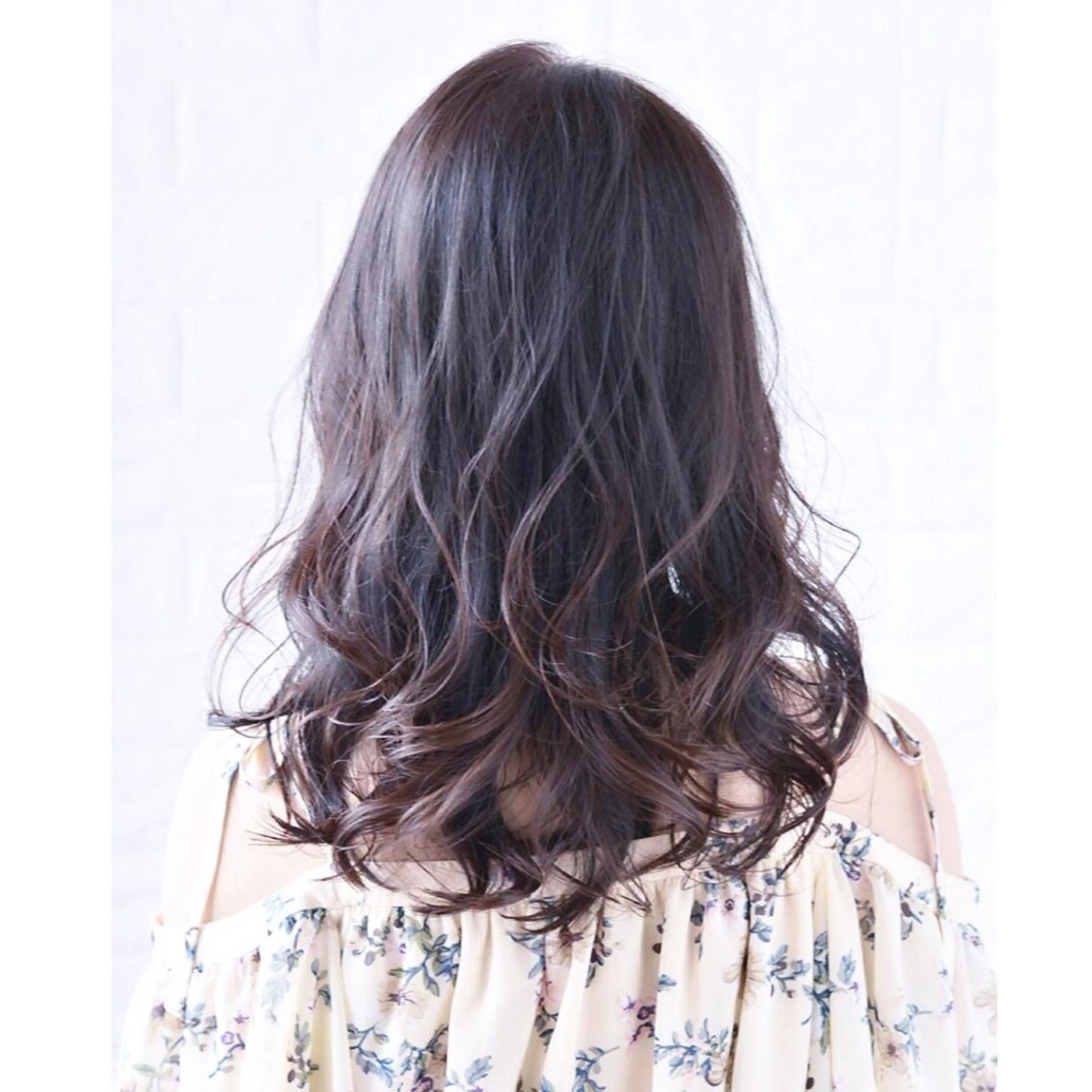 ミディアム カラー パーマ アッシュ オリーブアッシュ 髪質改善特化KIZU /艶髪研究（京都）のヘアスタイル