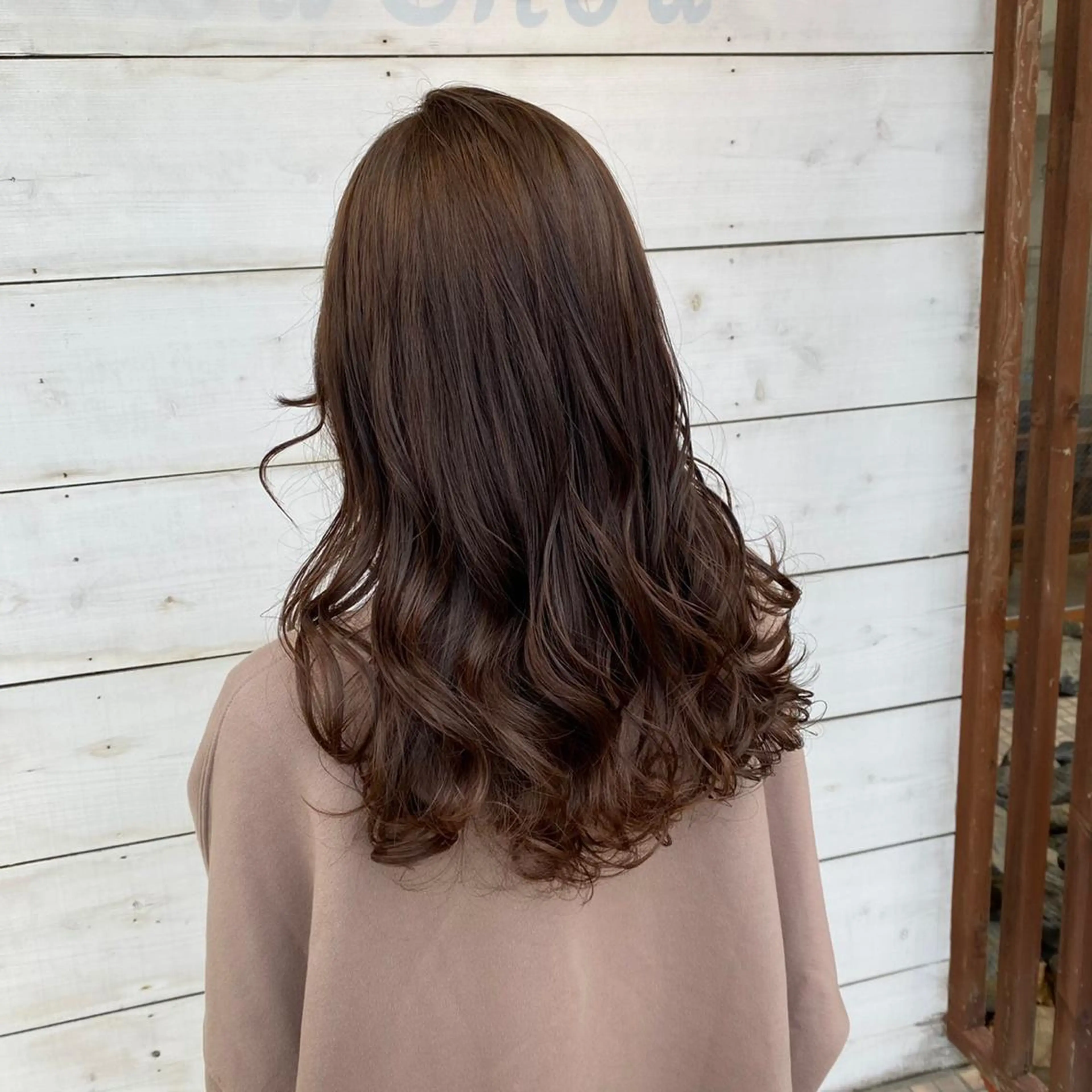 ロング 尾崎 優也のヘアスタイル