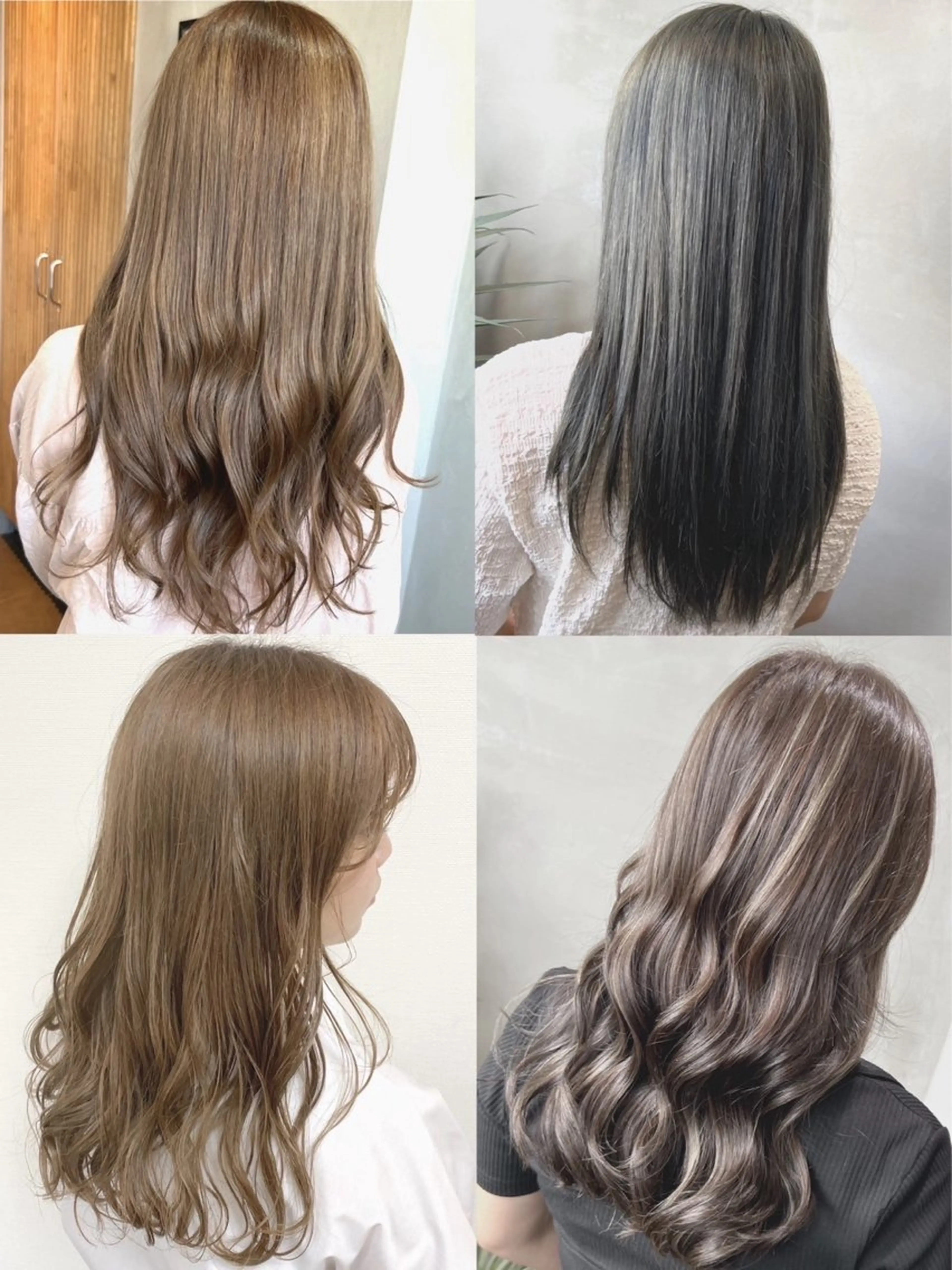 【4月限定クーポン】カット+ブリーチなしダブルカラー+ベーストリートメントの写真