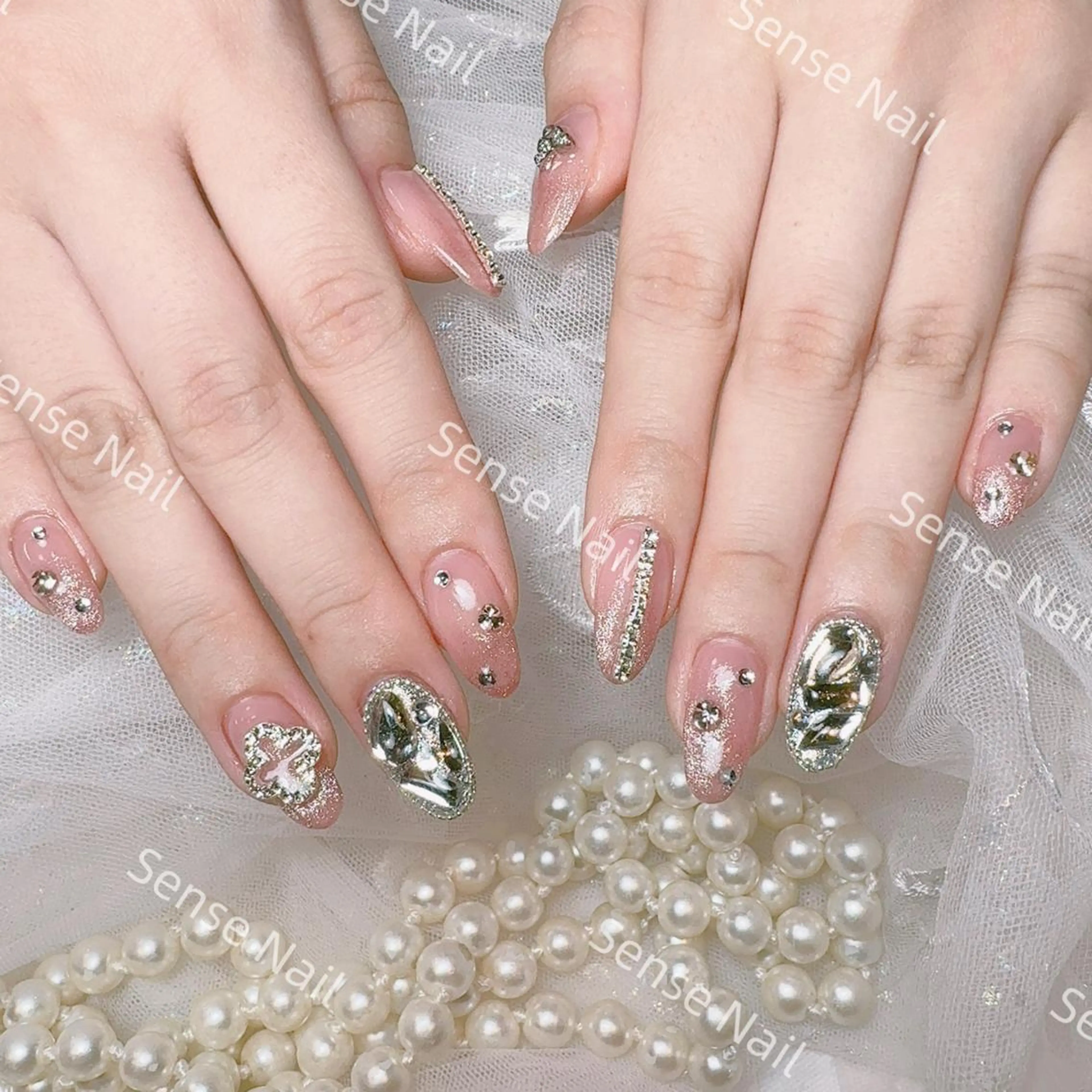 ネイル ハンドネイル ハンドケア 🎀Sense Nail渋谷店🎀のネイルデザイン