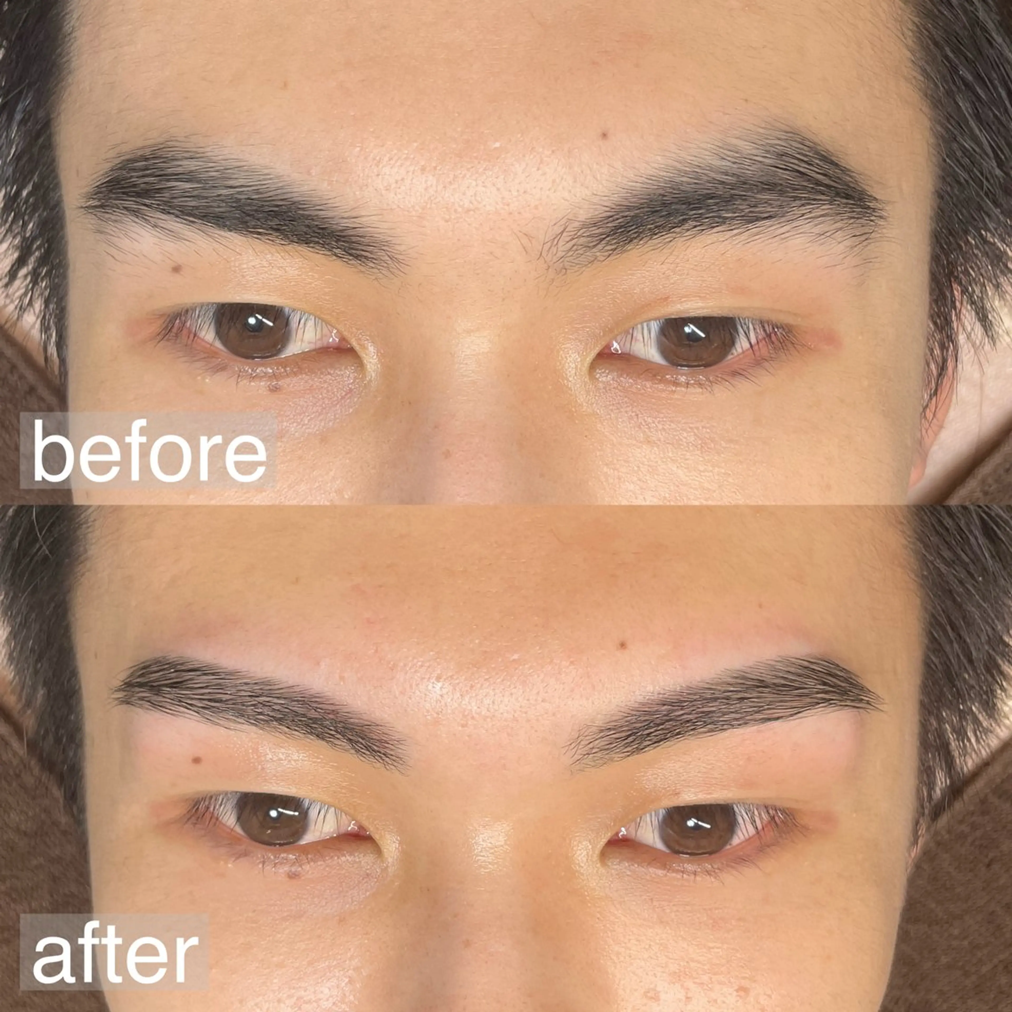 アイブロウ メンズアイブロウ 眉毛ワックス脱毛 ワックス脱毛 WAX脱毛/肌質改善 眉毛とお肌のサロンのエステ・リラクイメージ