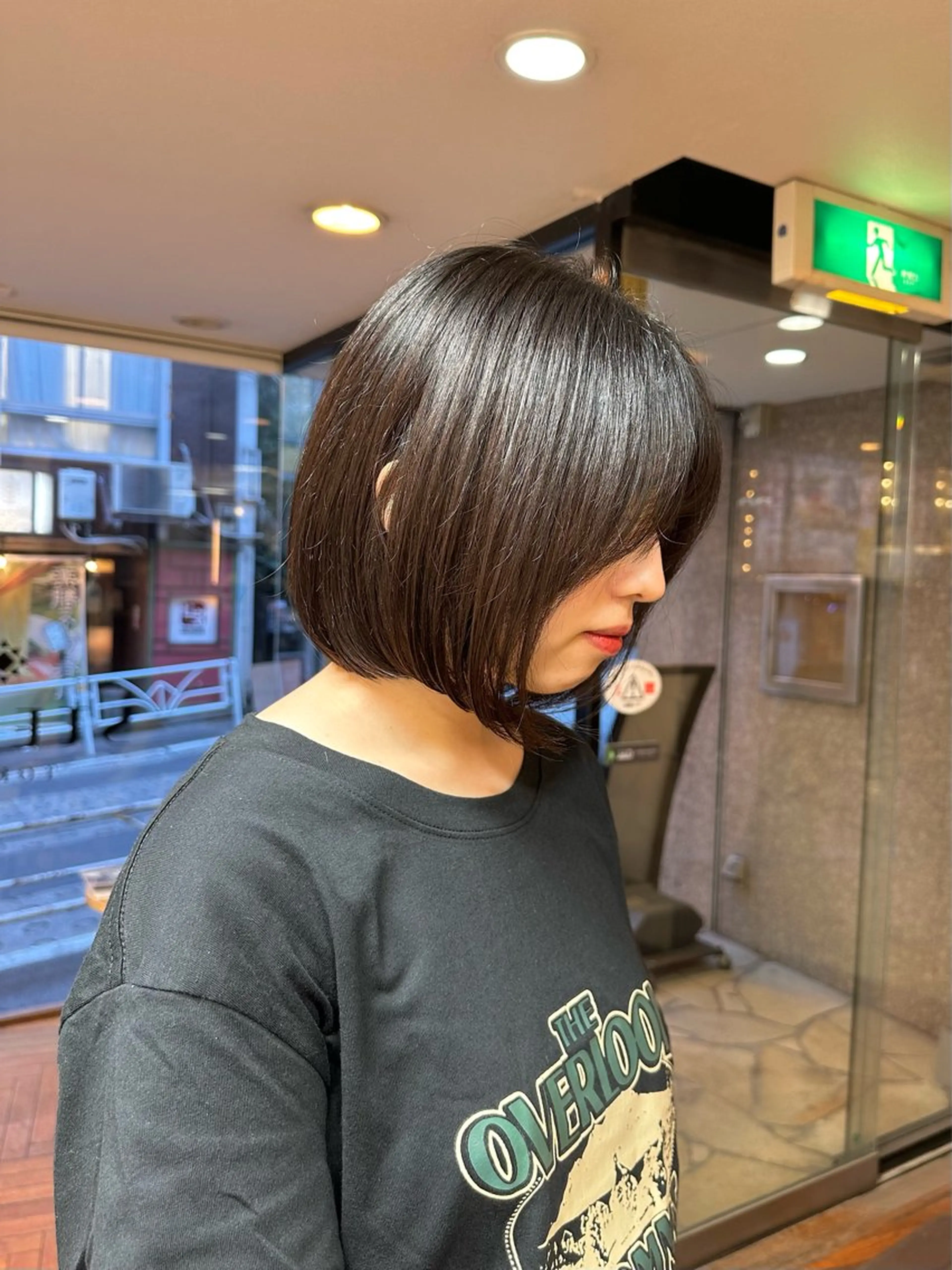 ショート カラー 顔周りカット カット ヘアカラー トリートメント 矢野 晃平のヘアスタイル