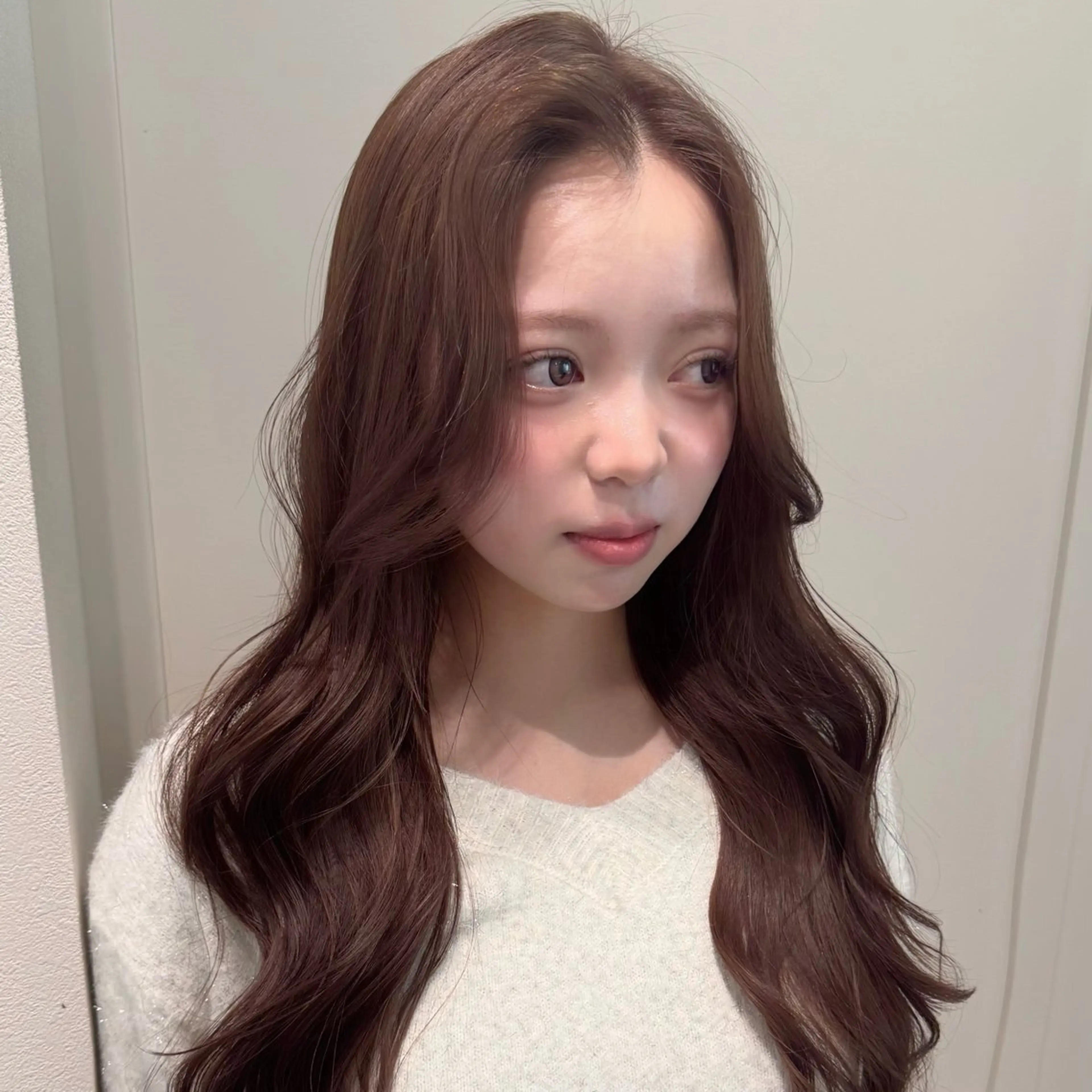 ロング ヘアカラー トリートメント nonel.所属・透明感🍨レイヤー ヘアセット/miyuのヘアスタイル