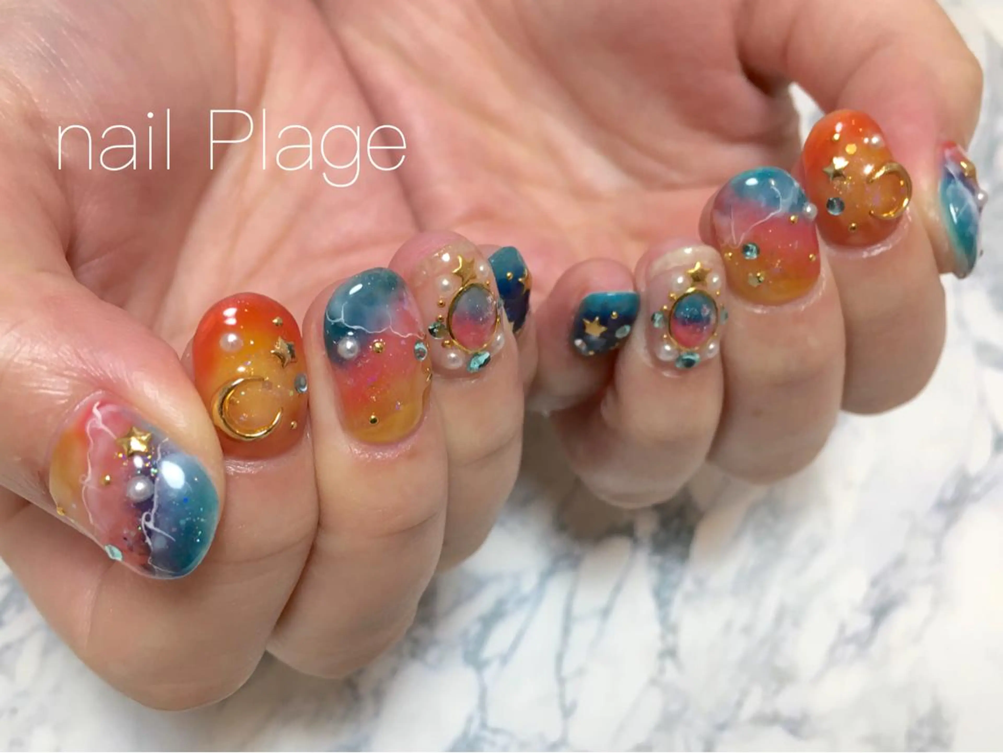 ネイル nail Plage Imai kanaのネイルデザイン