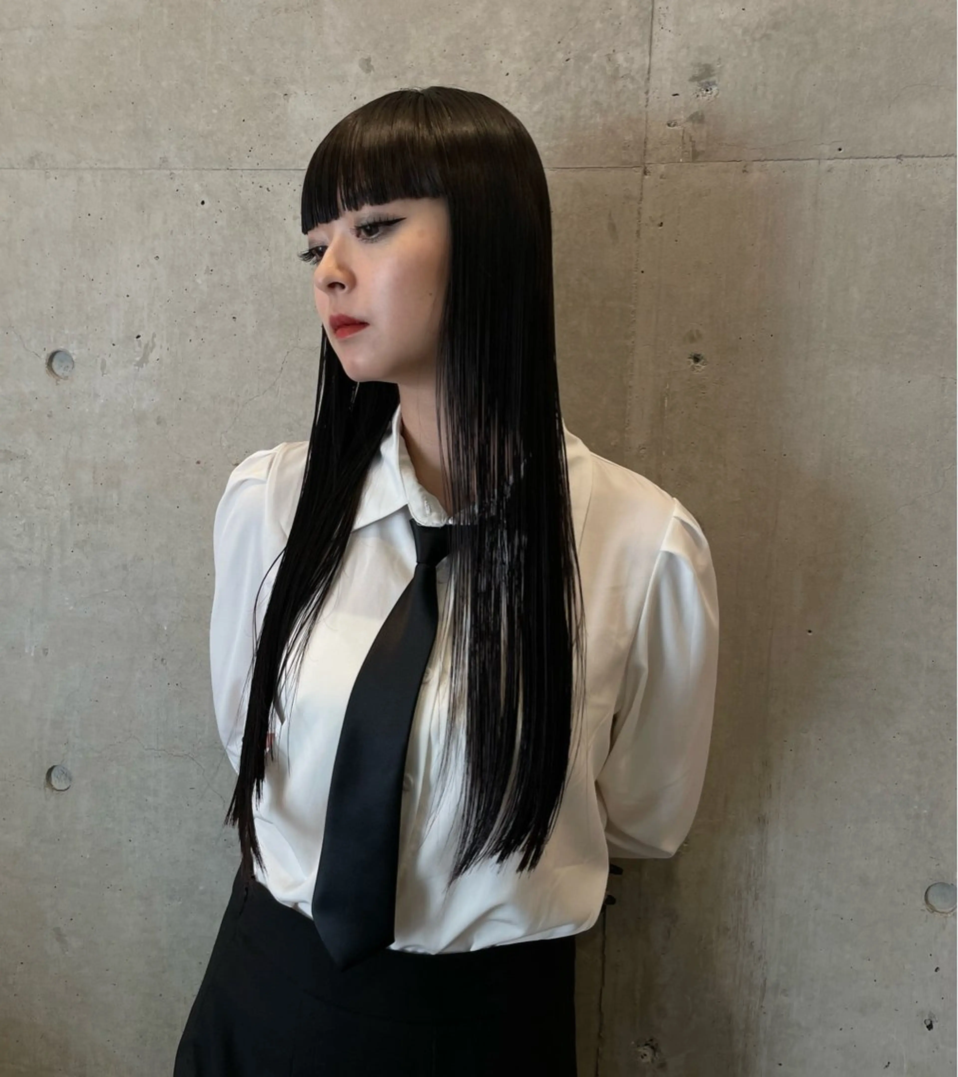 ロング カット ︎︎ yoshikiのヘアスタイル