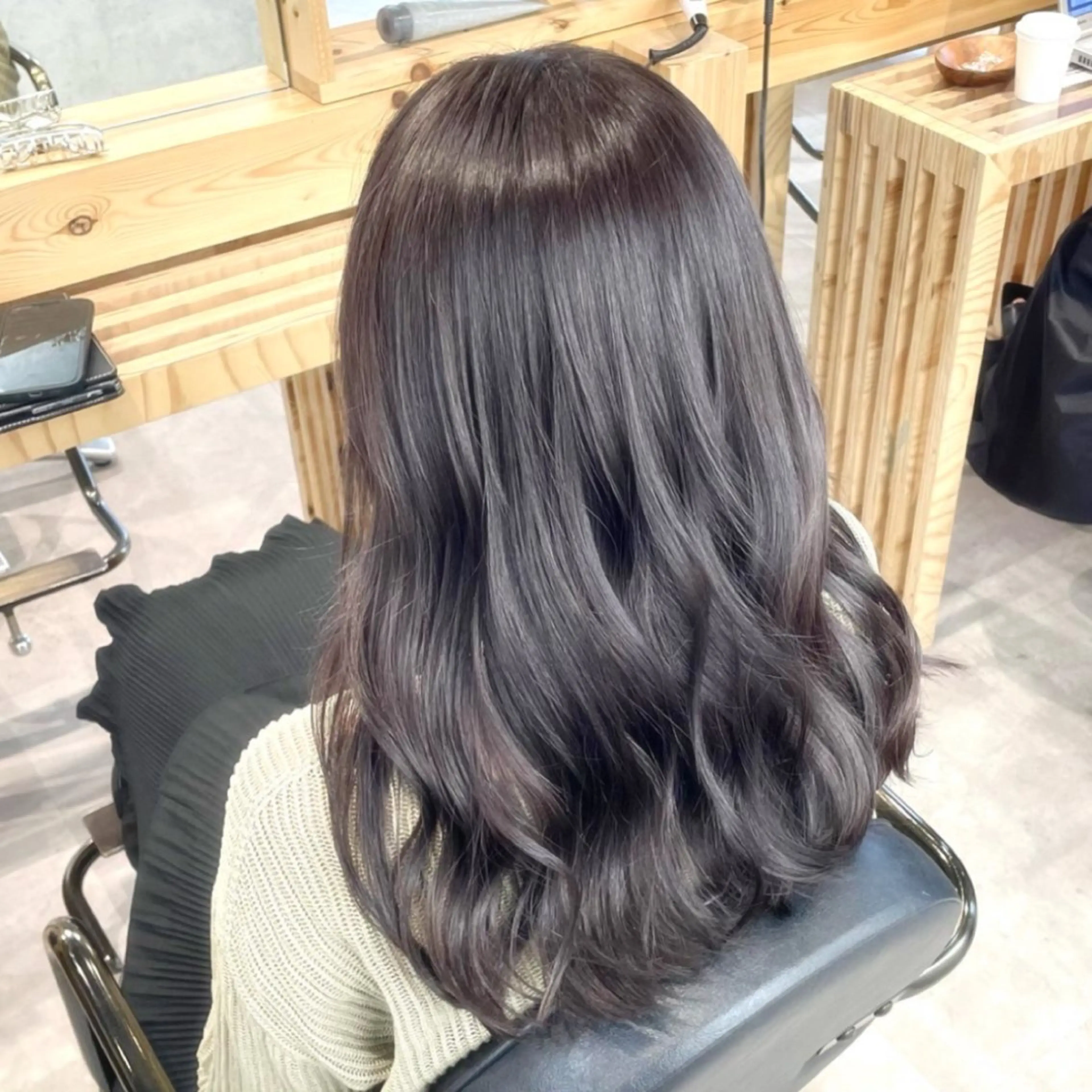 ロング カラー カット ヘアカラー トリートメント 【Sia中野新橋🫧 kaho】のヘアスタイル