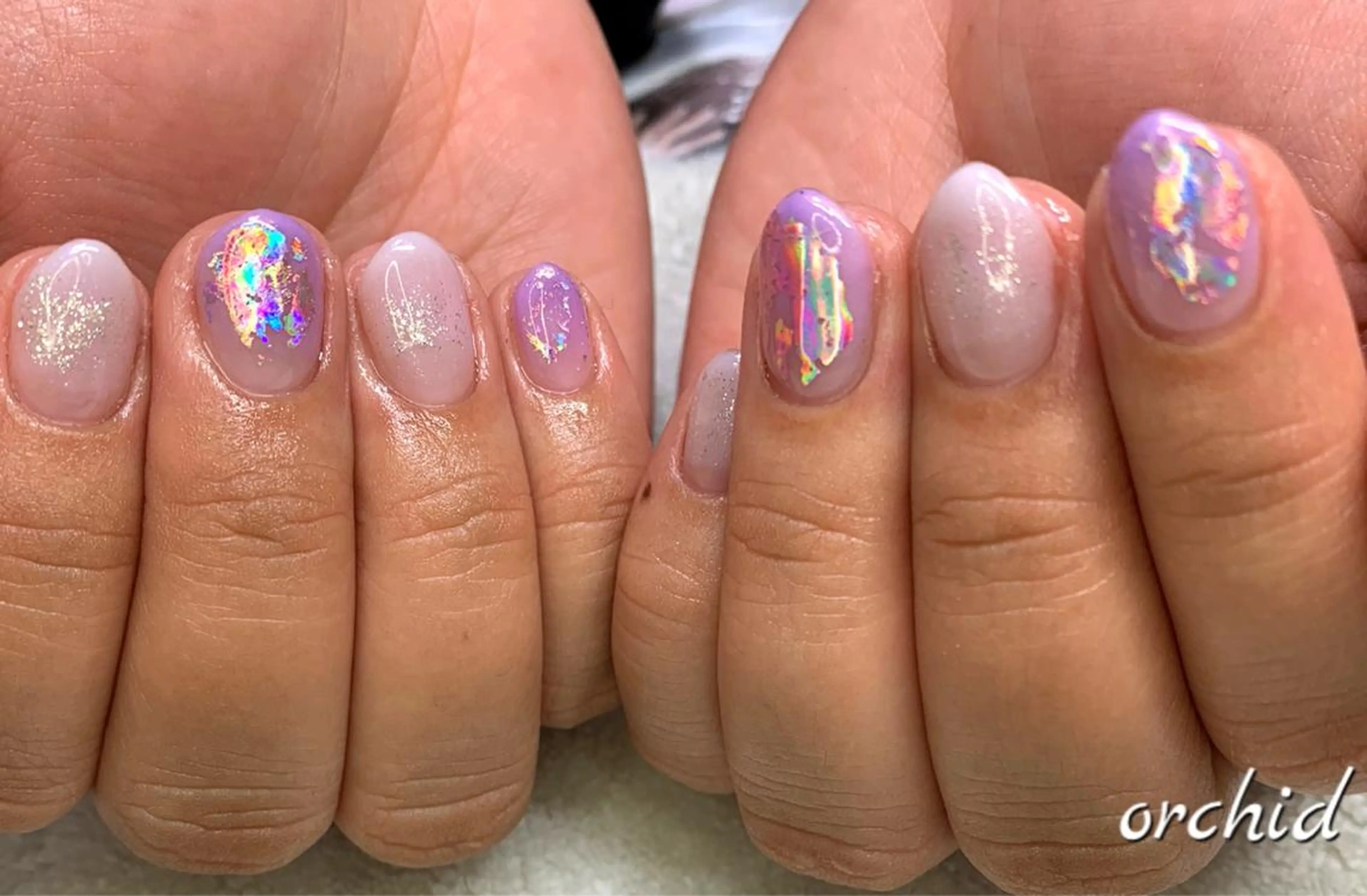 ネイル orchid ♡オーキッドのネイルデザイン