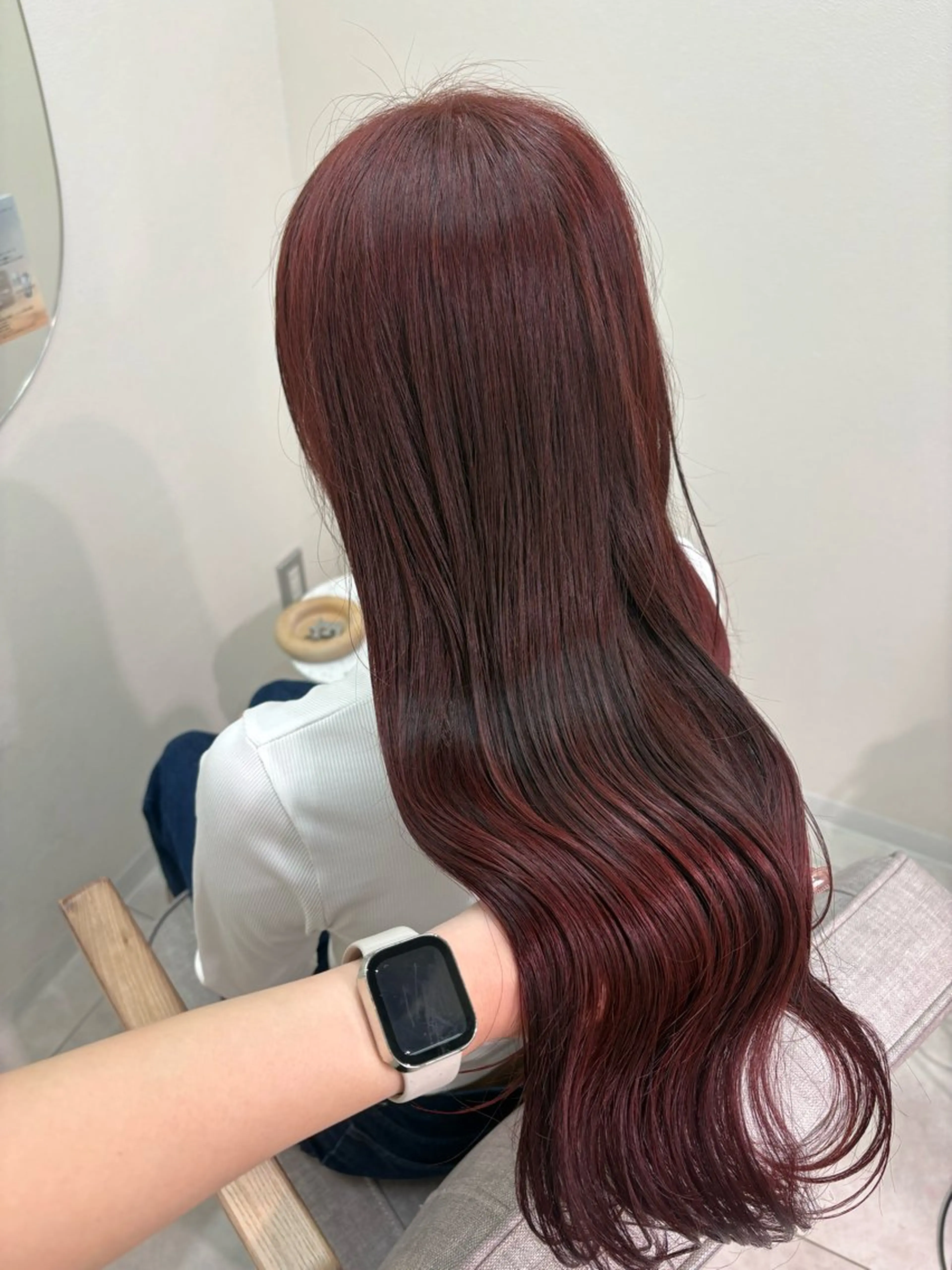 ロング カット ヘアカラー トリートメント newi広島 / Yuukaのヘアスタイル