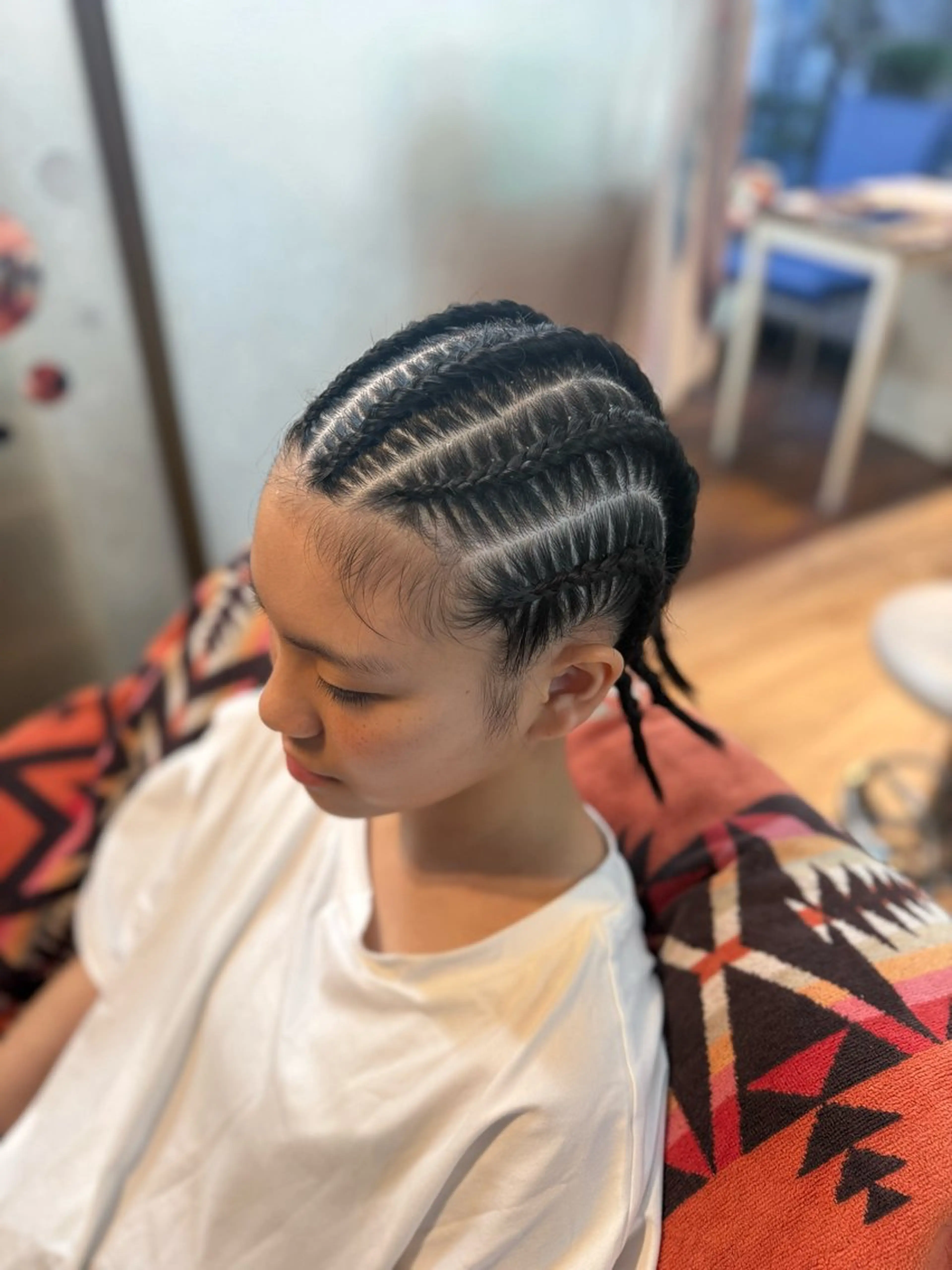ミディアム ヘアアレンジ ヘアセット scamp⭐️ さくらのヘアスタイル