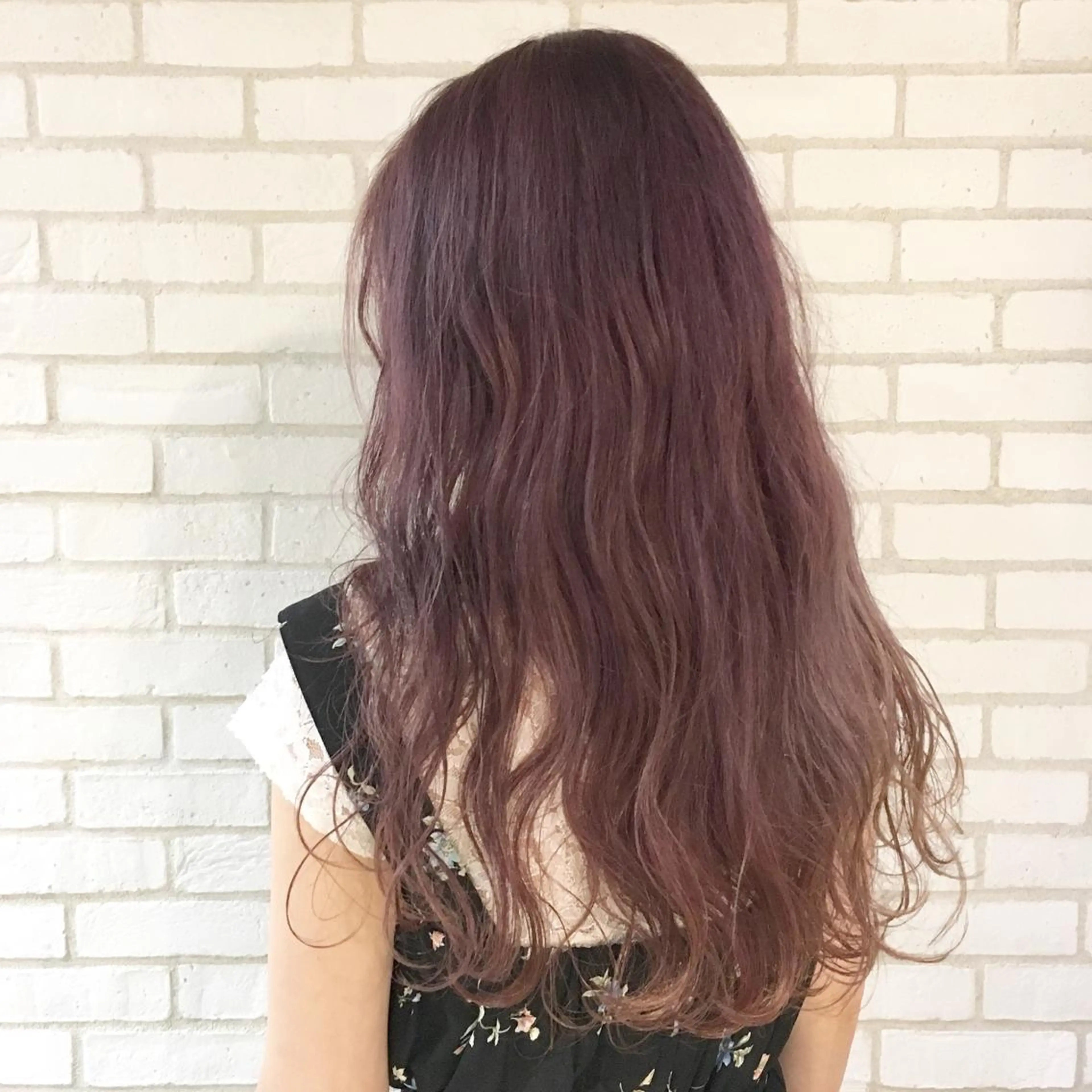 セミロング カラー ベージュカラー ブリーチ ピンクカラー ピンクベージュ 佐藤 高徳のヘアスタイル