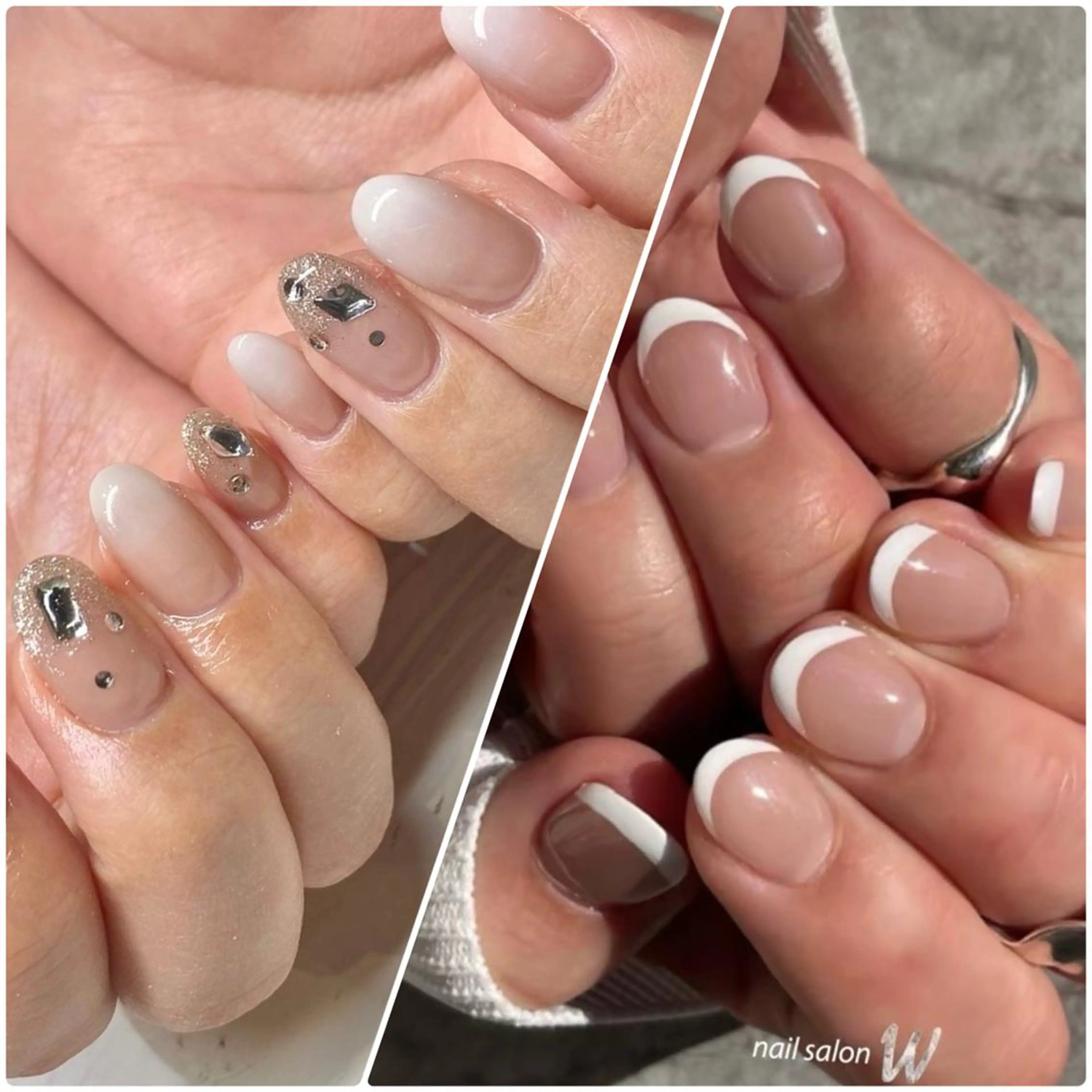 ネイル Aya W【放出店】のネイルデザイン