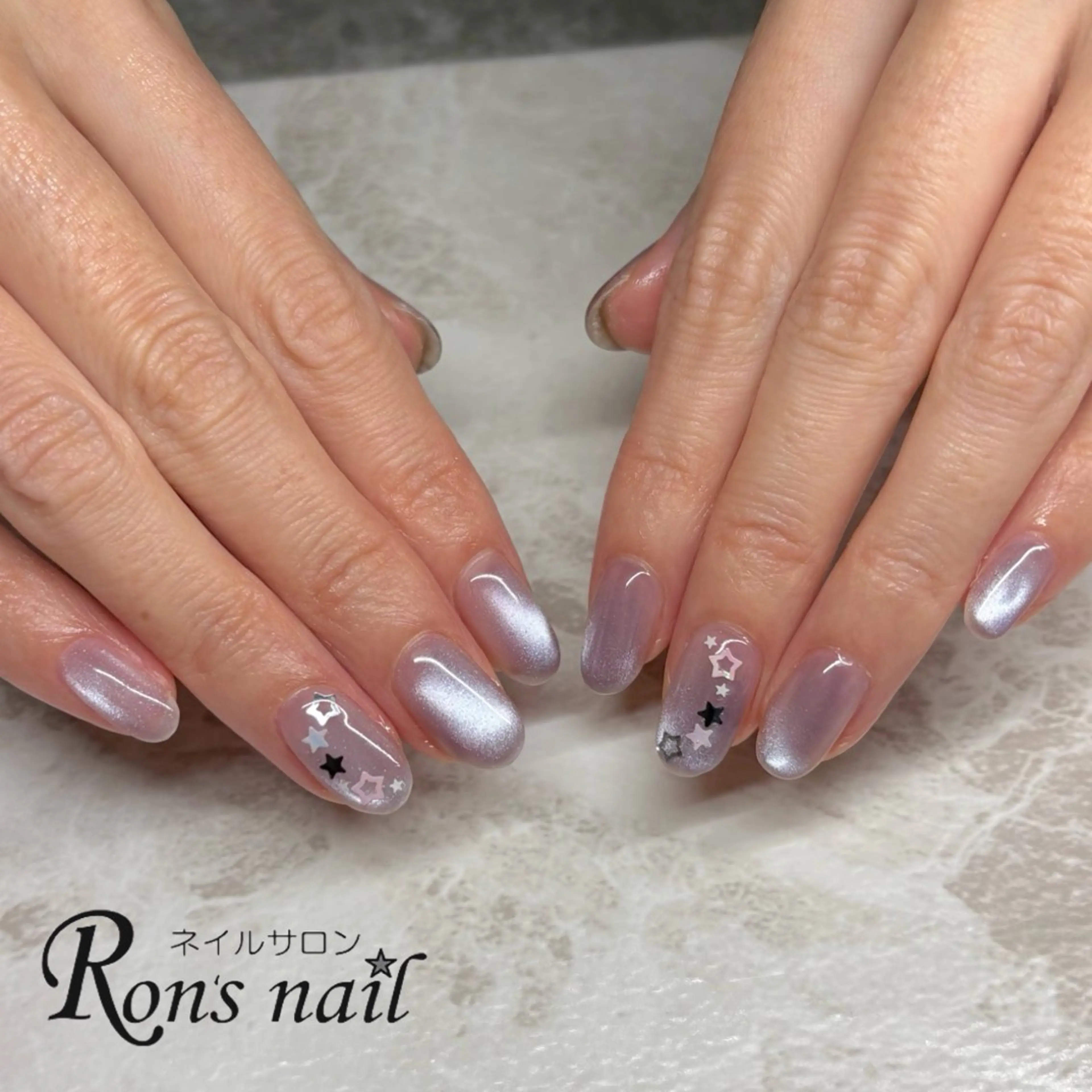 ネイル Ron's nail 笹岡のネイルデザイン