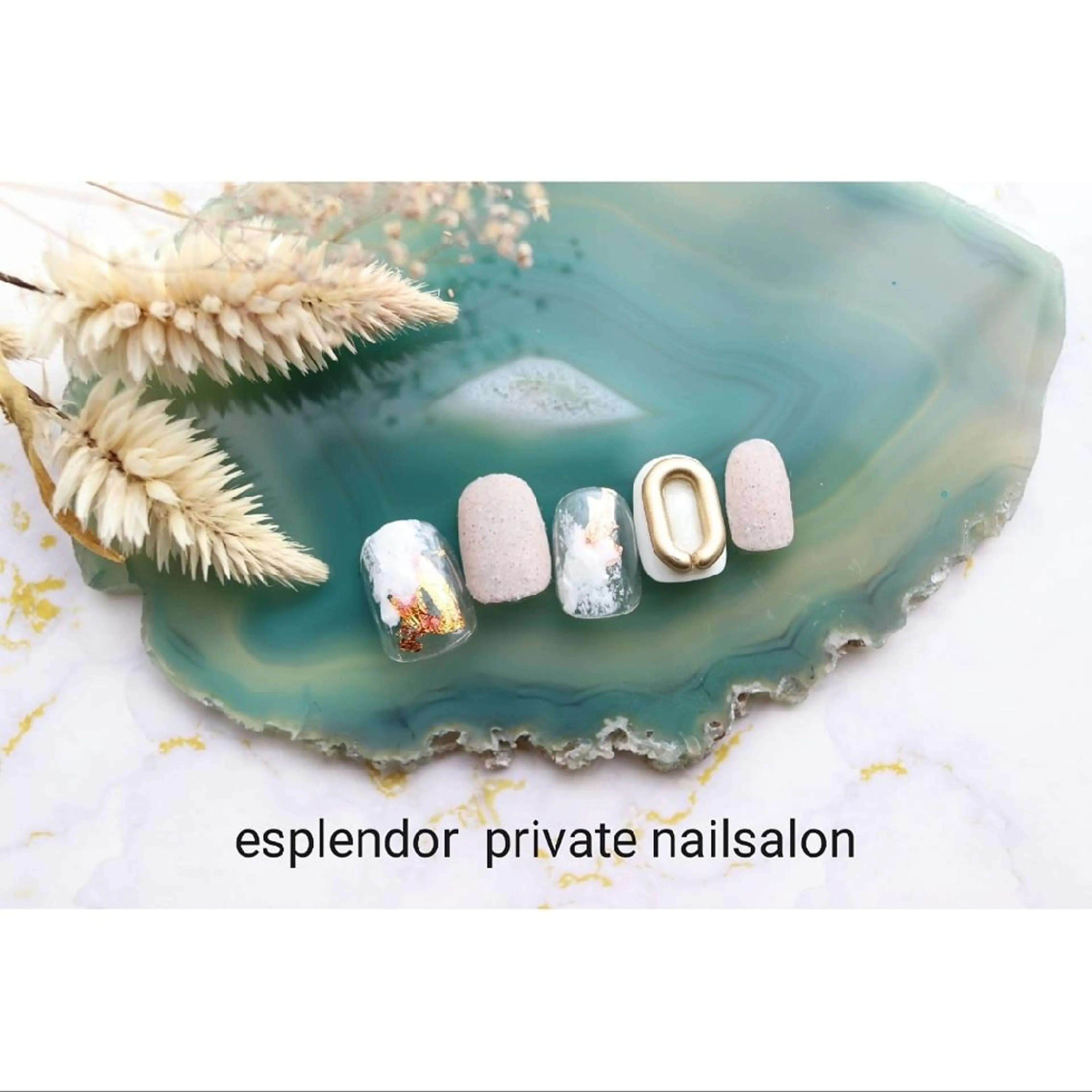 ネイル マットネイル ニュアンスネイル esplendor  小野寺のネイルデザイン