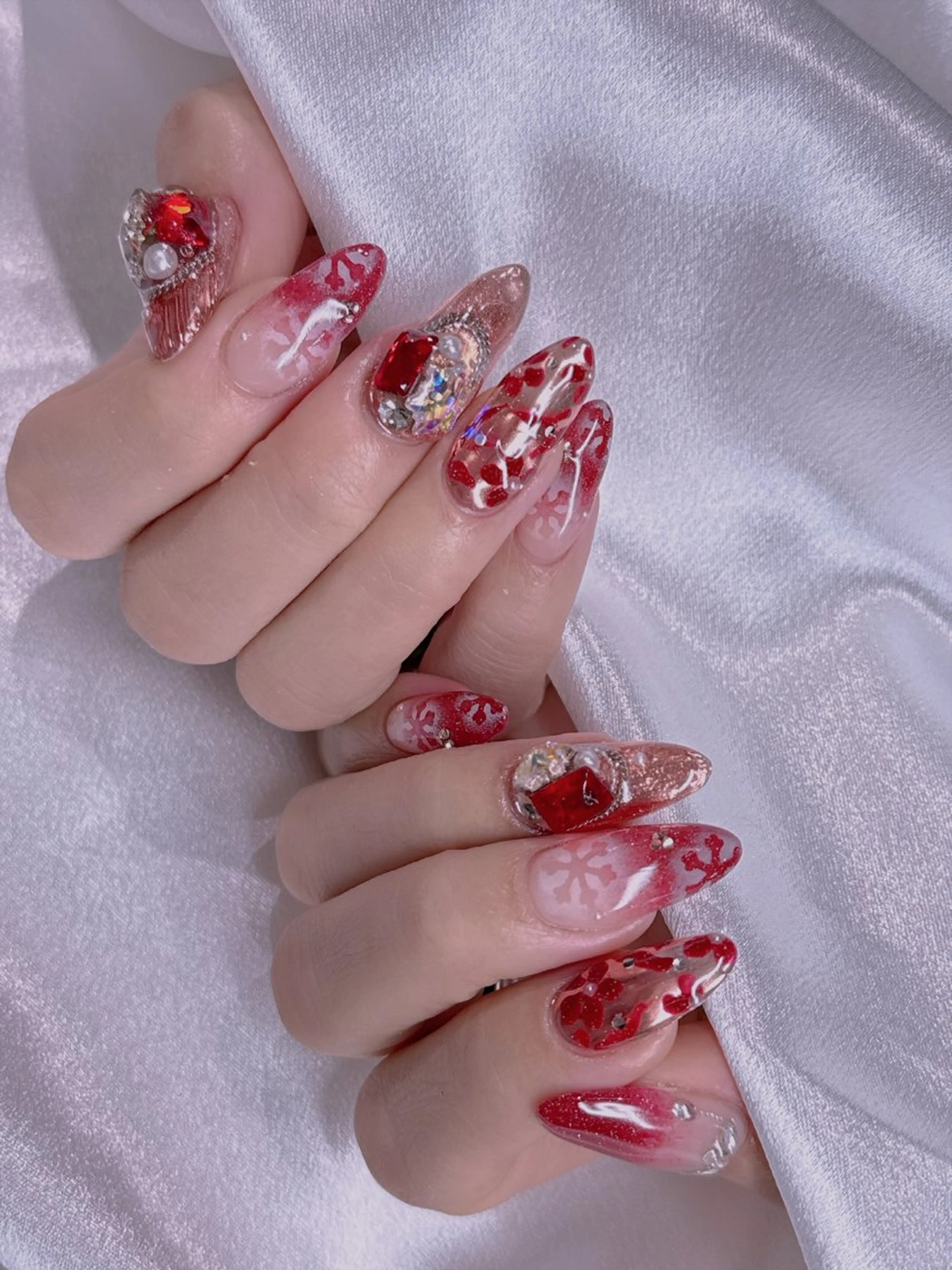 ネイル ハンドネイル 長さだし専門店 M2　rikaのネイルデザイン