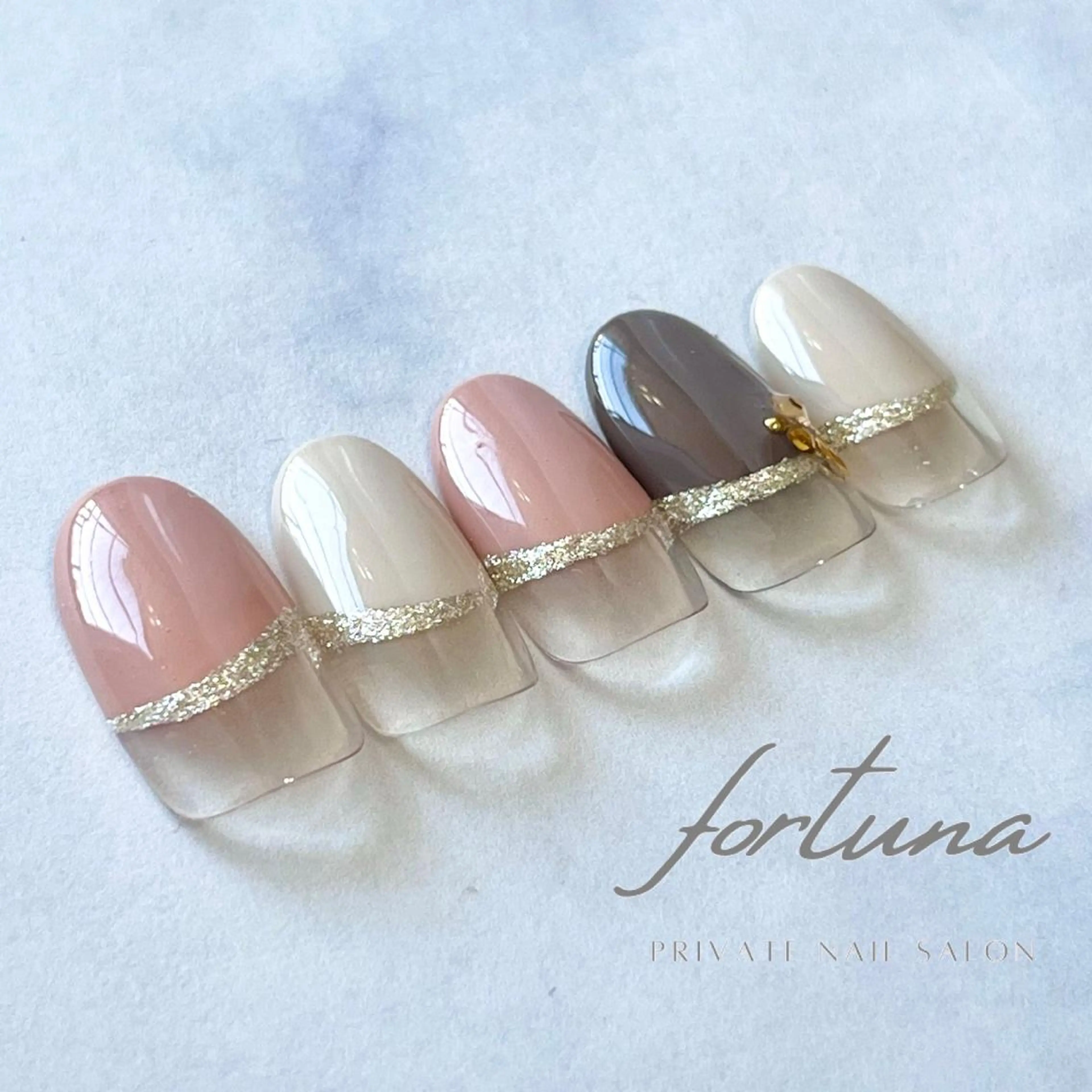 ネイル ハンドネイル fortuna 武藤裕美のネイルデザイン